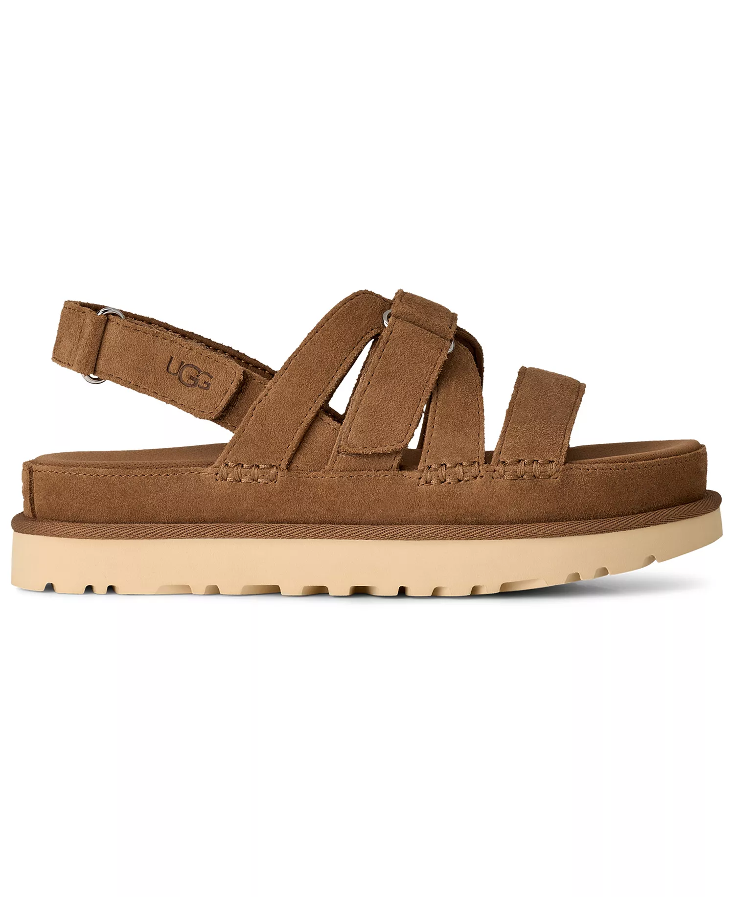Women's Goldenstar Gleam Open Toe Sandals - Chestnut - 10M