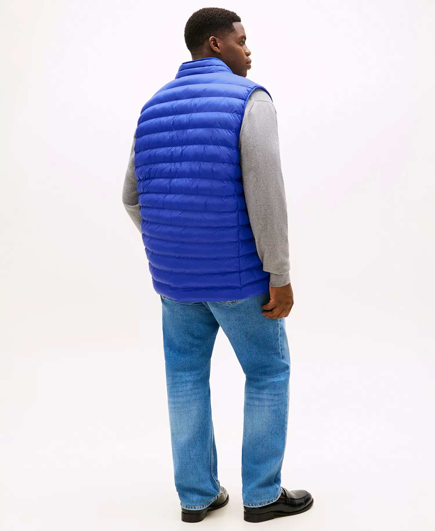 Men's Big & Tall Packable Regular-Fit Vest - Wedge Blue - 2XLT