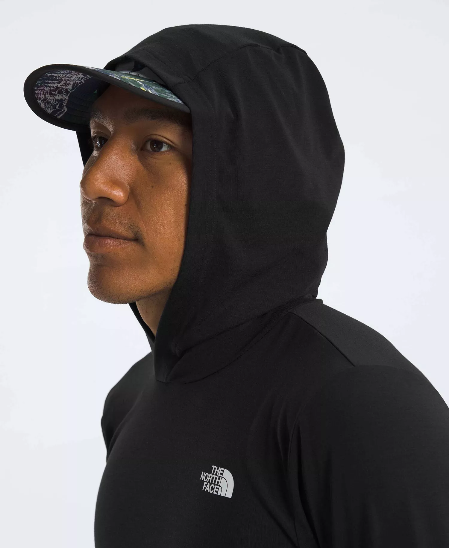 Men's Adventure Sun Hoodie - Black - 2XL