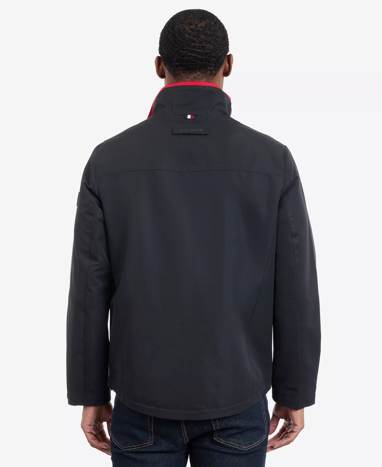 Men's Logo Sail Jacket - Black - 2XL