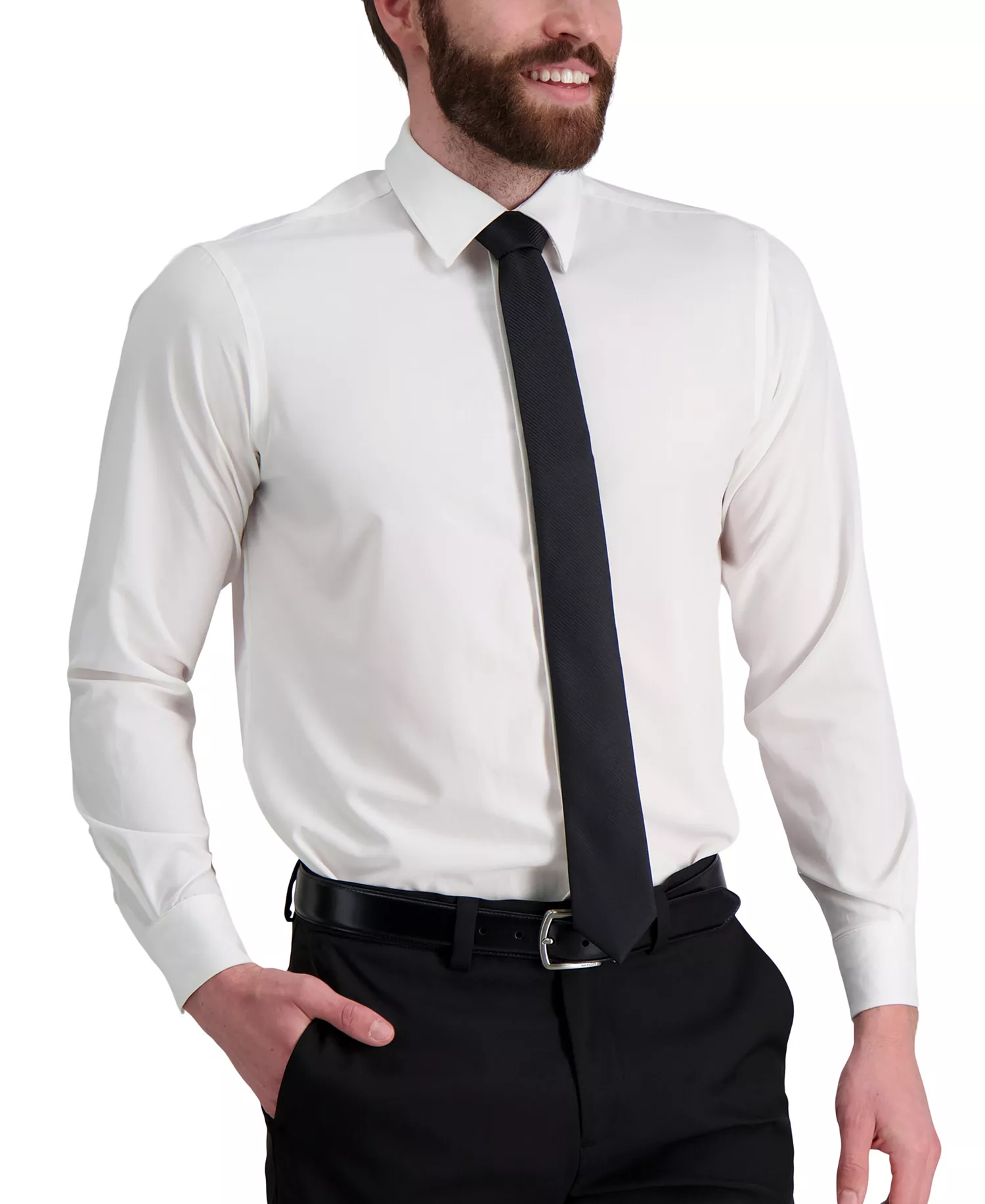 Men's King Cord Solid Tie - Black - ONE SIZE