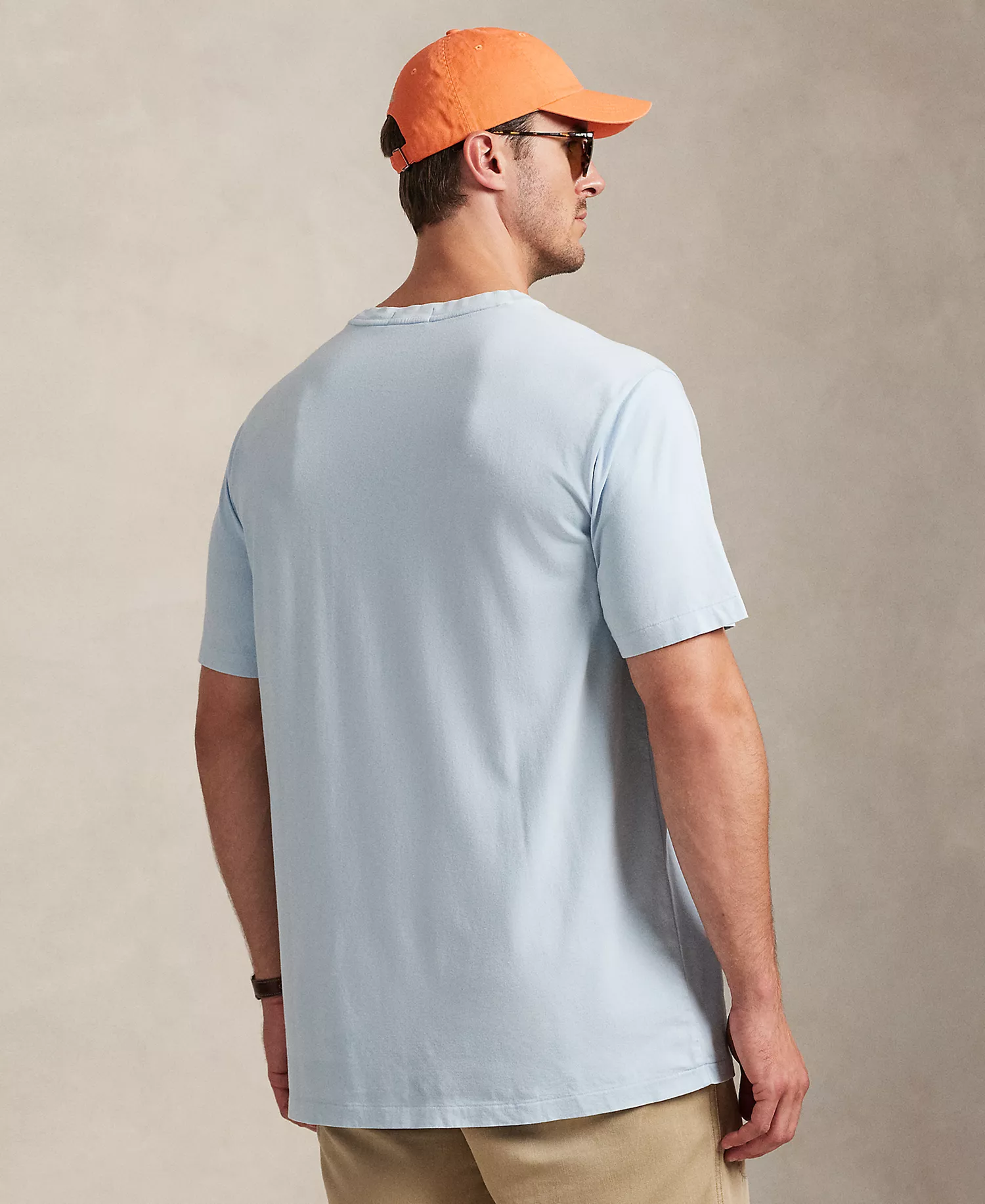 Men's Big & Tall Bear Printed Short Sleeves T-Shirt - Southport Blue/heritage Bear - 2LT