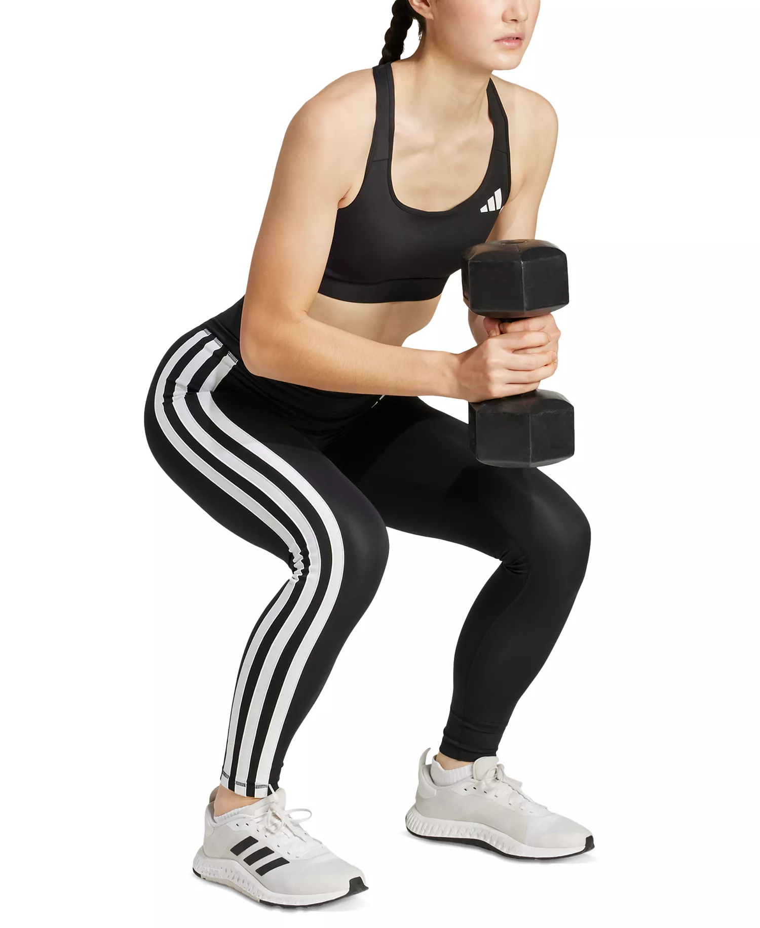 Women's Optime Essentials 7/8 Leggings - Black - 2XL