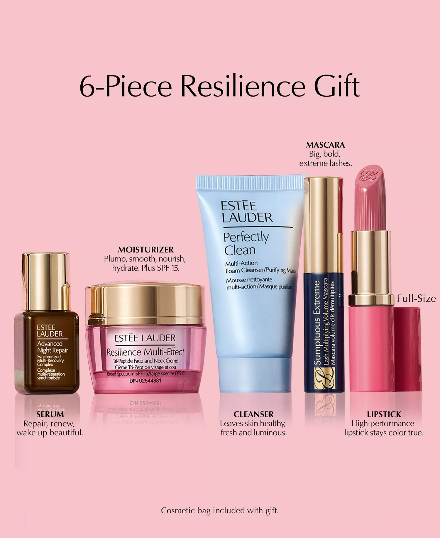 FREE 6-Pc. Gift with $45 Estée Lauder purchase (Up to a $152 Value!)  - 6-Pc. Resilience Gift - No Size