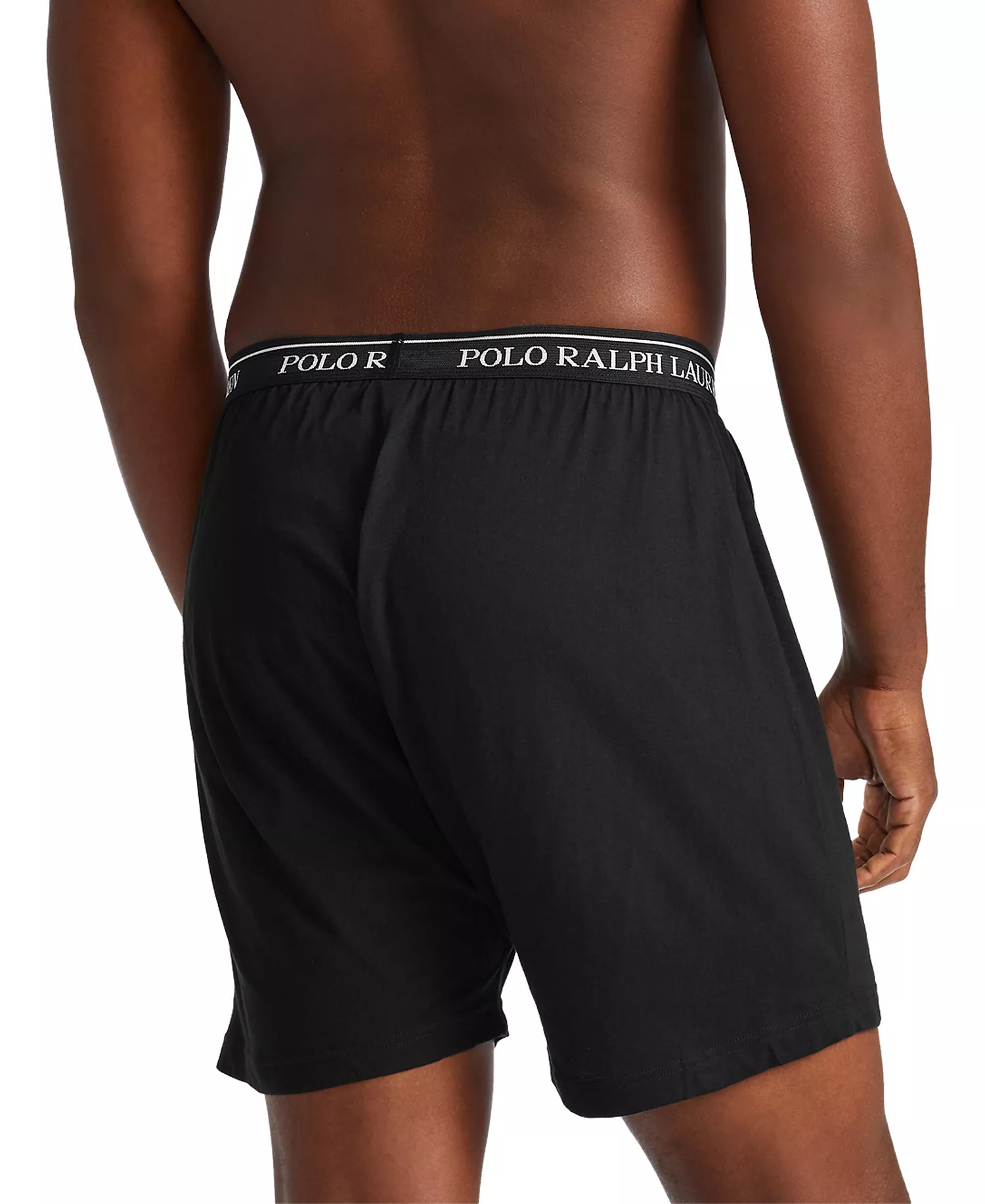 Men's 5-Pack Classic-Fit Cotton Knit Boxers  - Blue - L