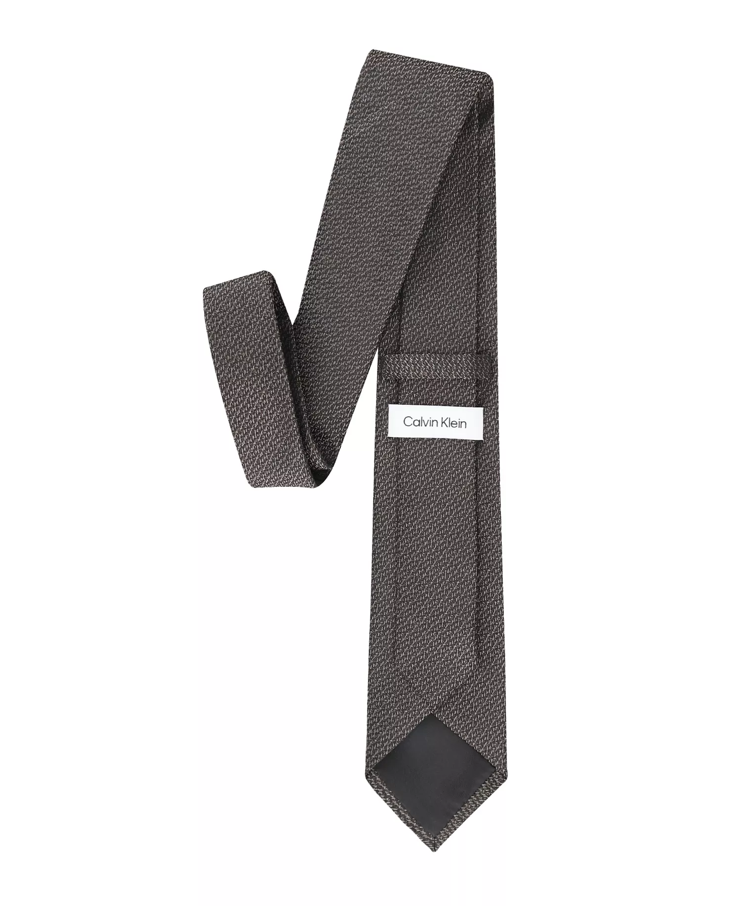 Men's Sabrina Textured Solid Tie - Taupe - ONE SIZE