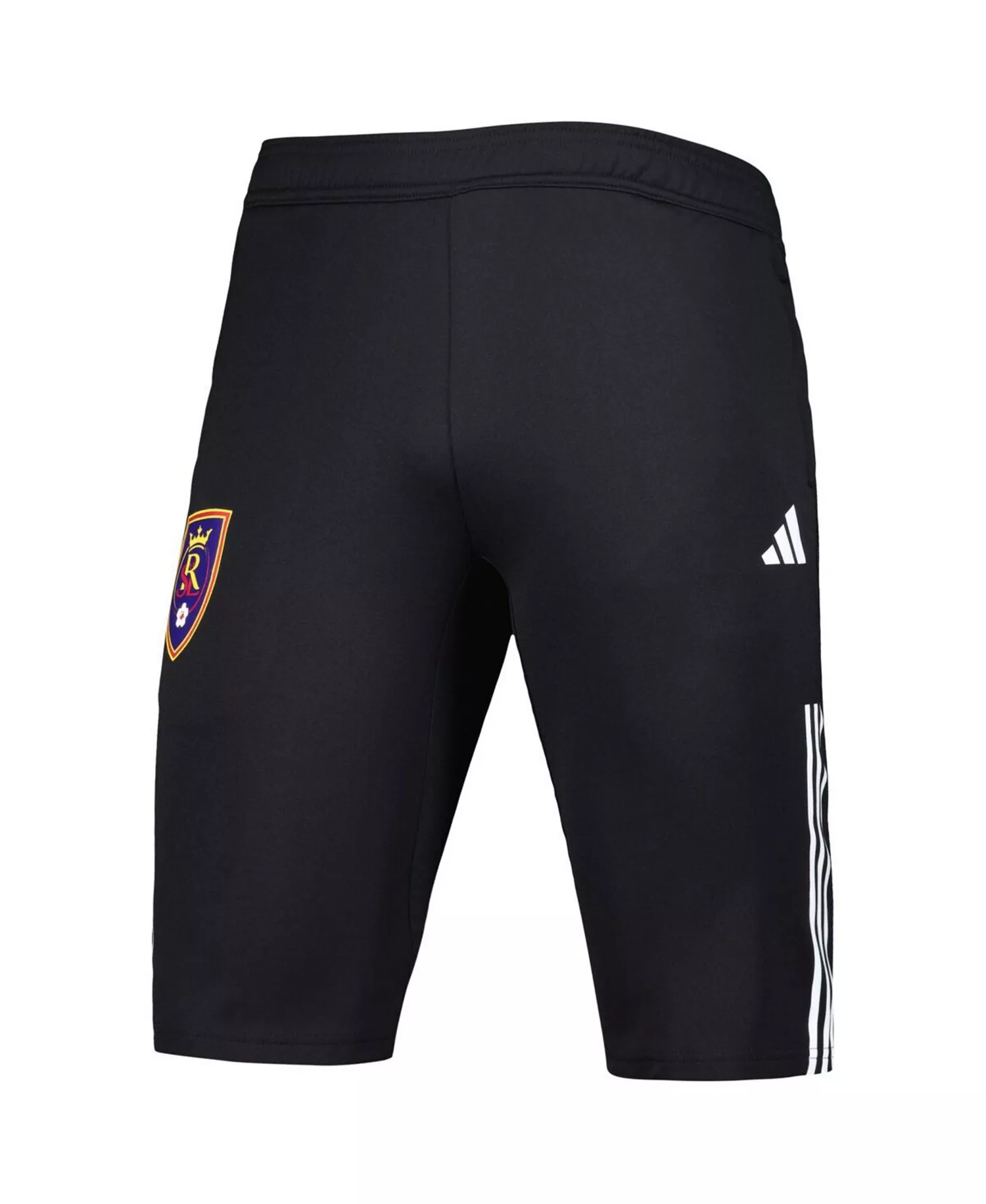 Men's Black Real Salt Lake 2023 On-Field Training AEROREADY Half Pants - Black - S