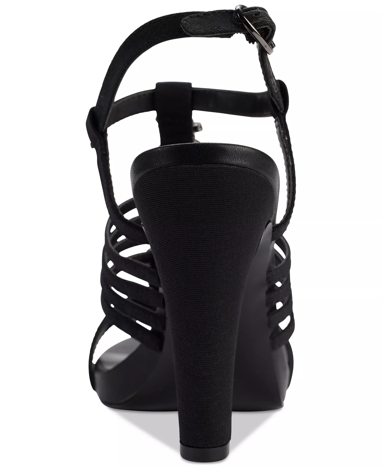 Cicely Strappy Embellished Dress Sandals - Black - 5.5M