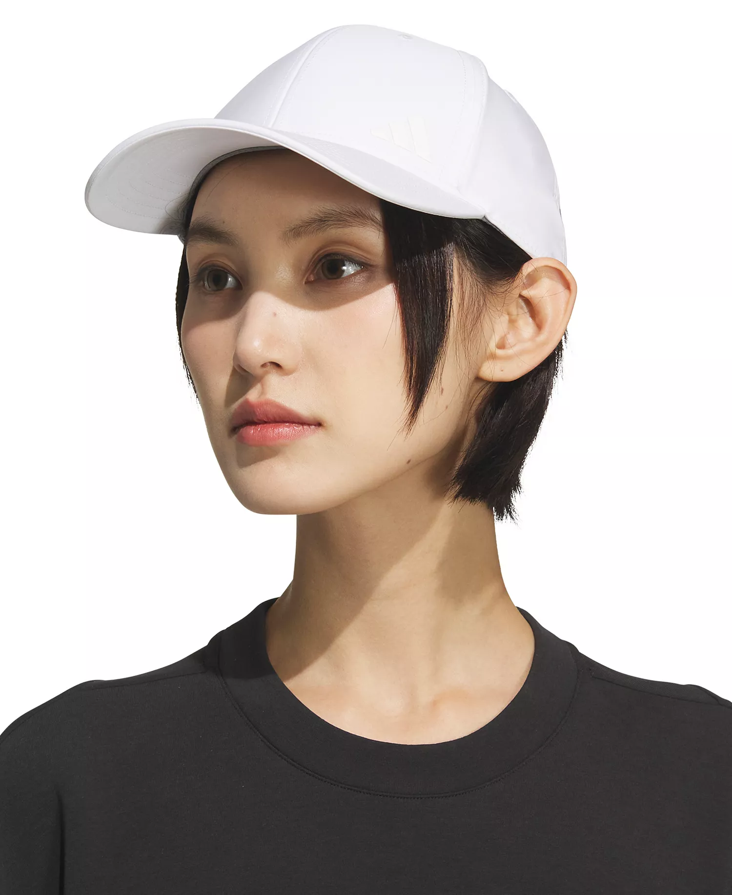 Women's Backless 3 Hat - White - ONE SIZE