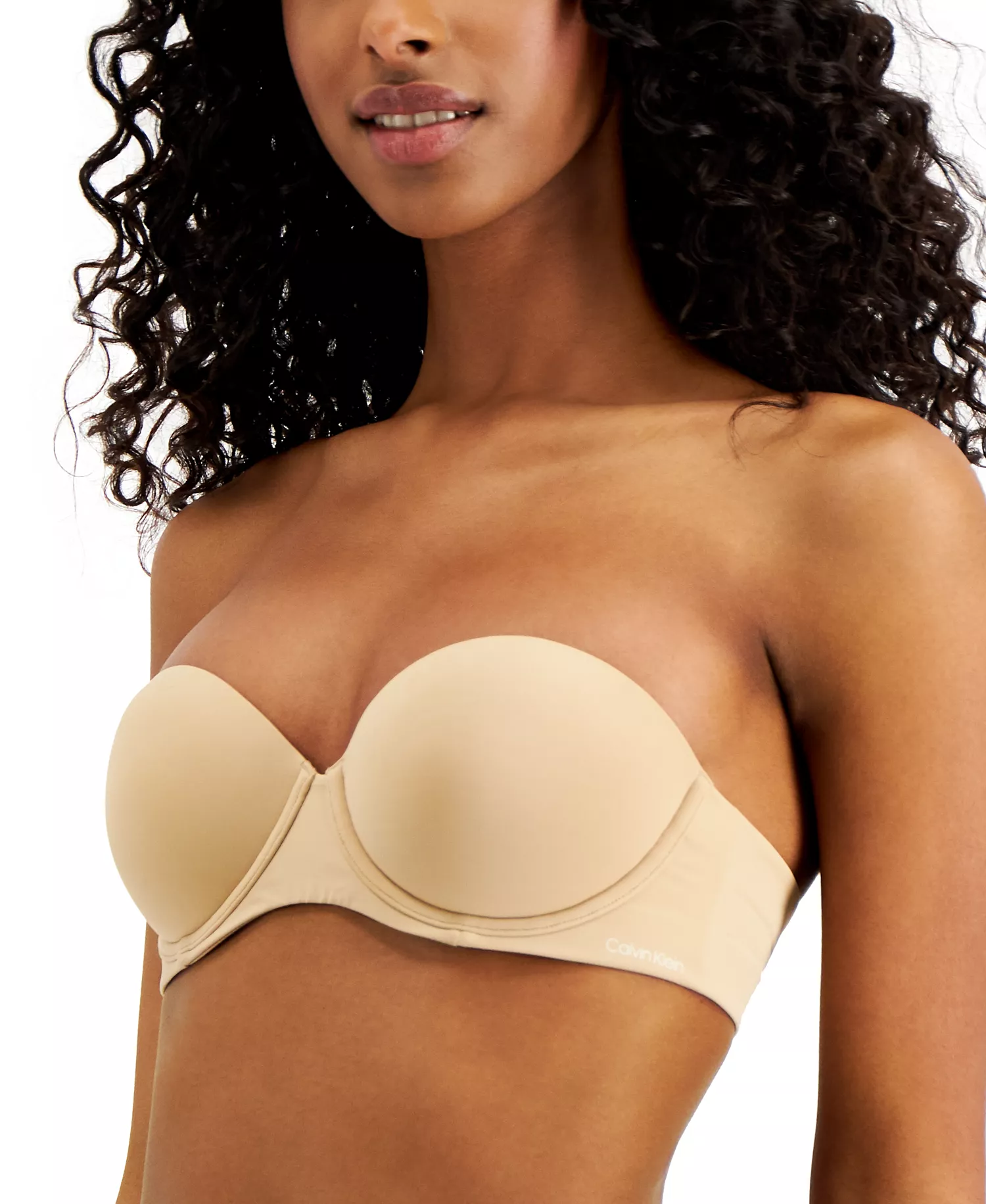 Women's Perfectly Fit Push-Up Strapless Bra QF5677 - Bare (Nude 5) - 30 - A