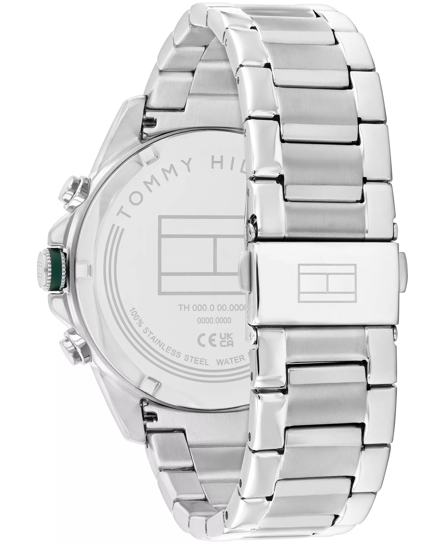 Men's Multifunction Silver-Tone Stainless Steel Bracelet Watch 46mm - Silver - One Size Fits All