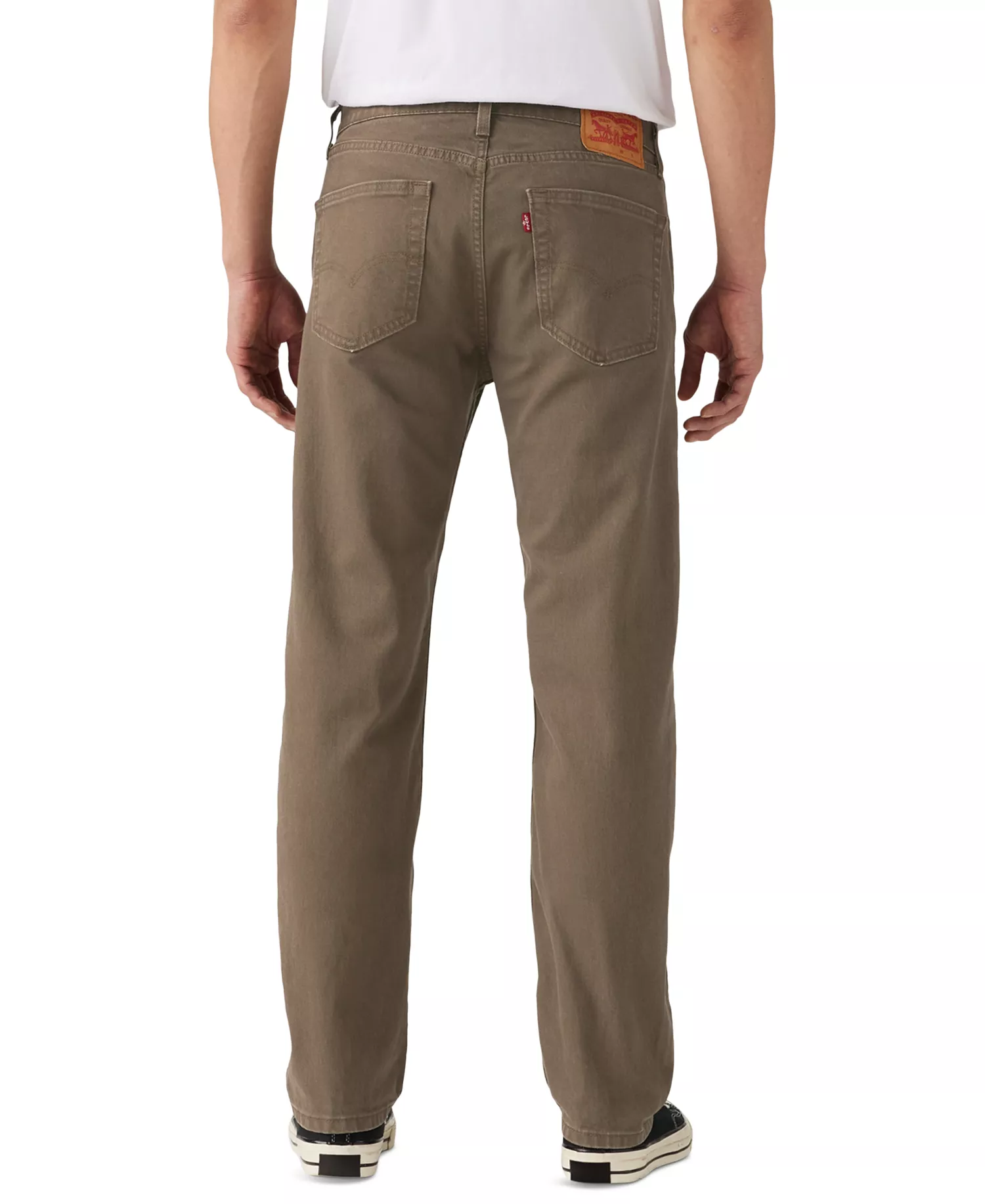 Levi’s Men’s 505  Regular-Fit Stretch Jeans - Canteen - 29 - 29