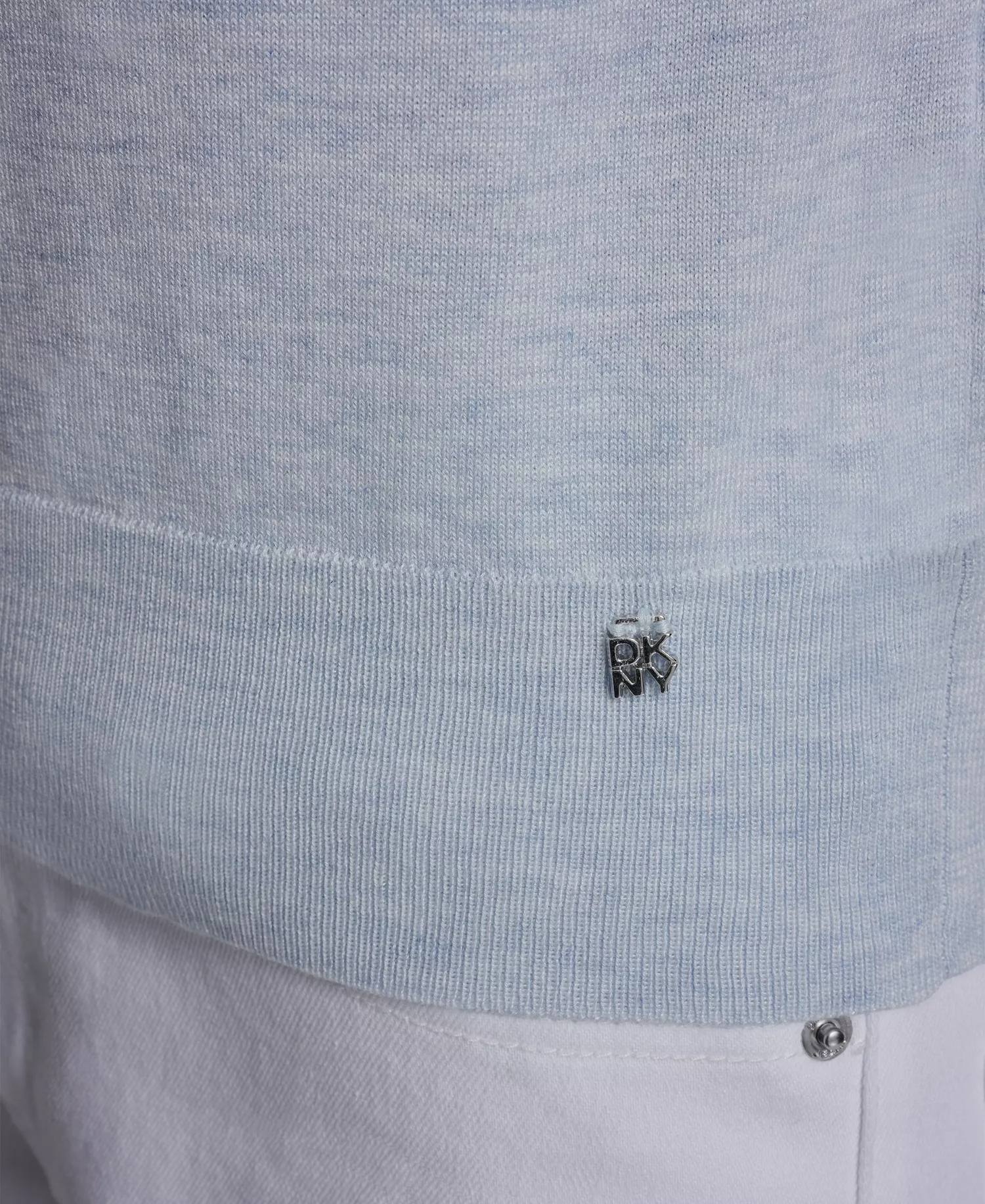 Women's Elbow-Sleeve Crew Neck Sweater - Frst Blu Heather - L