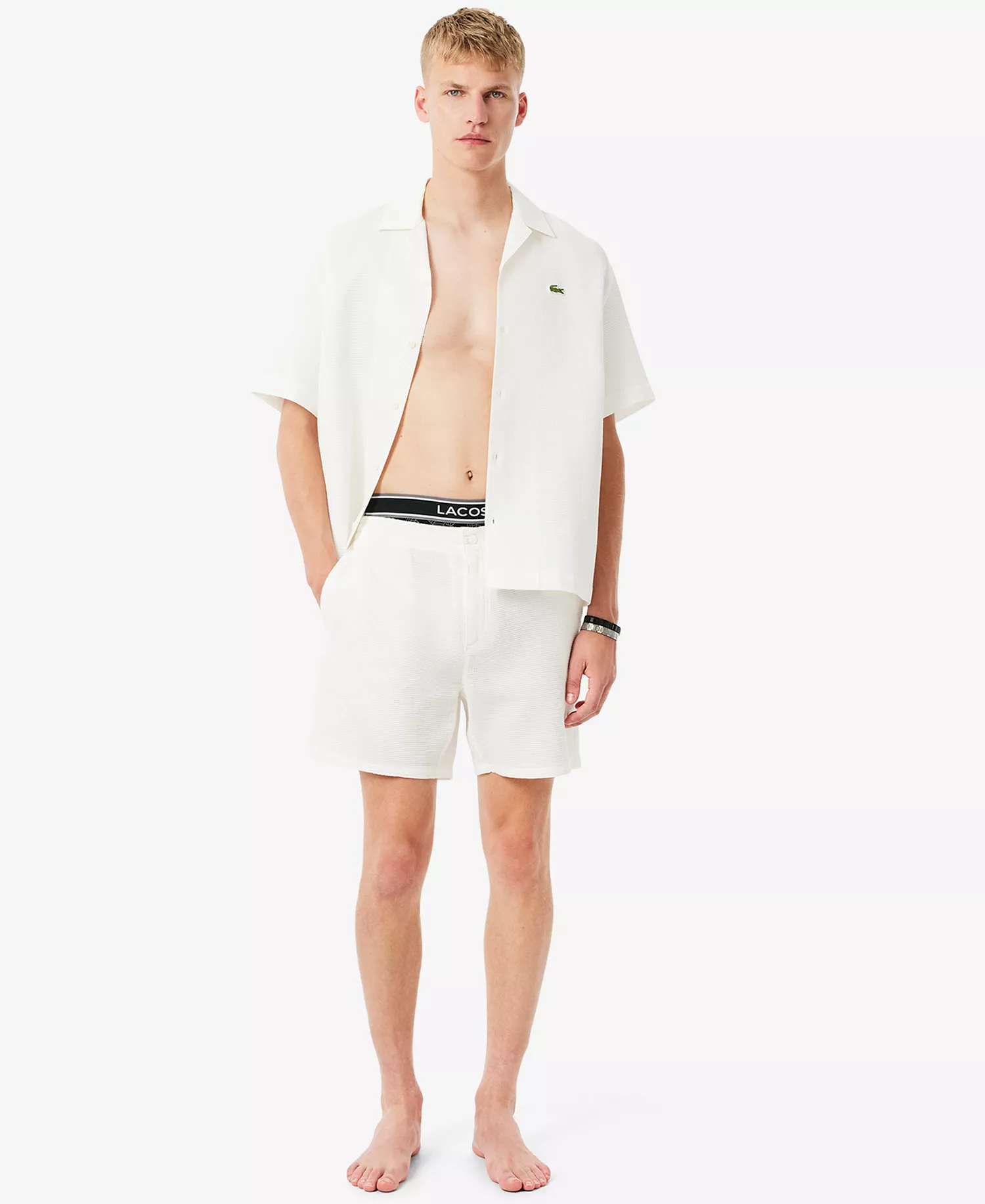 Men's Monogram Trunks, 3-Pack - Black Monogram - L