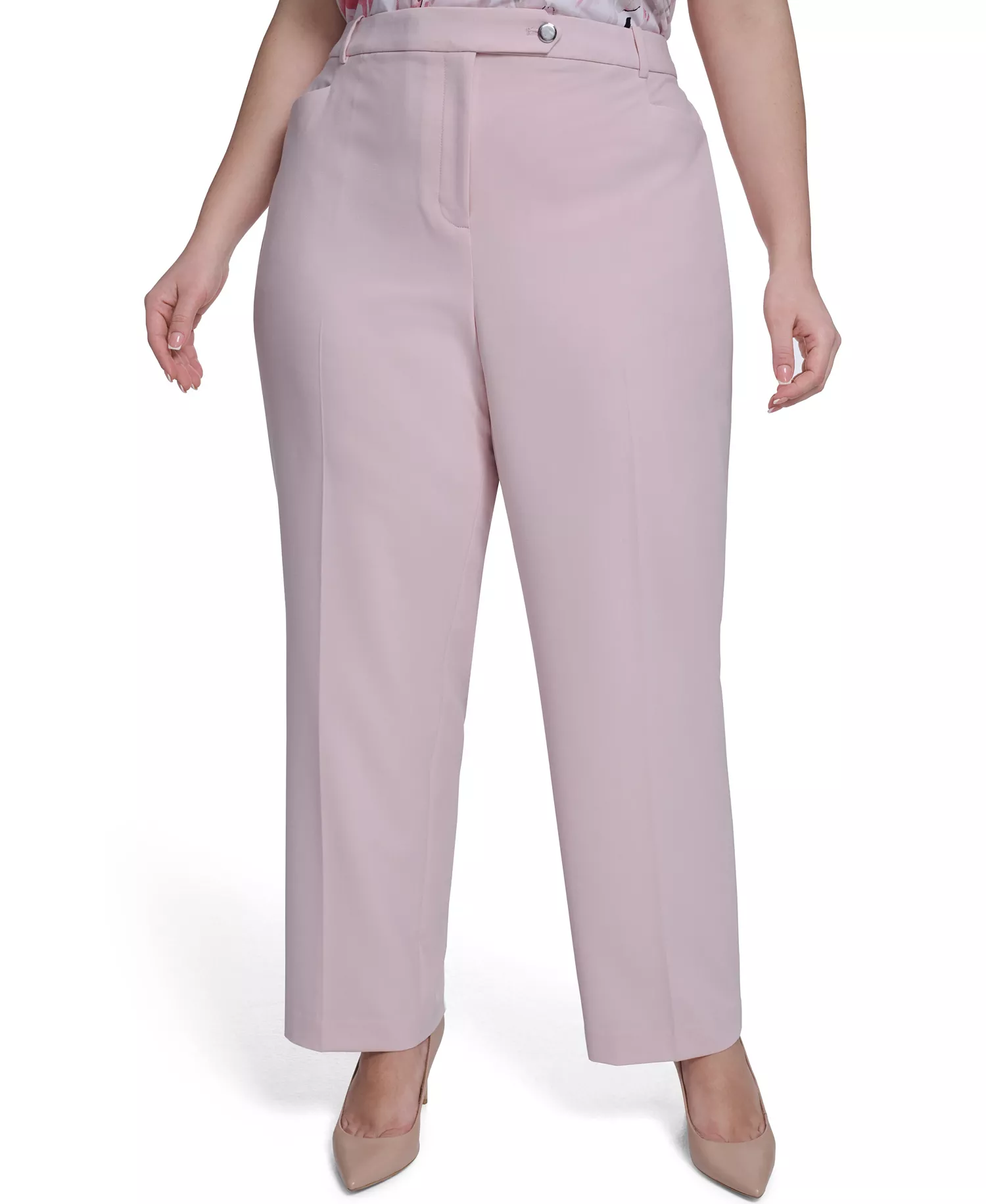 Plus Size Modern Fit Pants - Petal - 14W