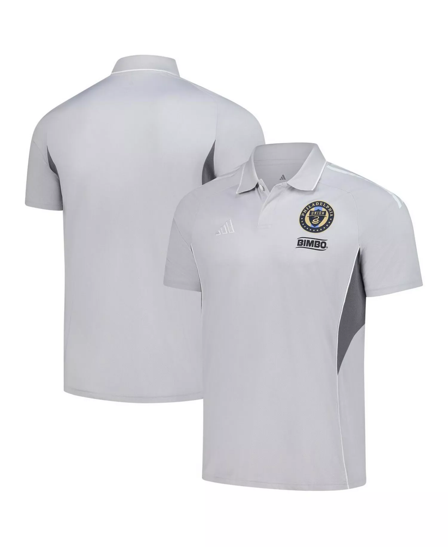 Men's Silver Philadelphia Union 2025 Training Polo Shirt - Silver - 2XL