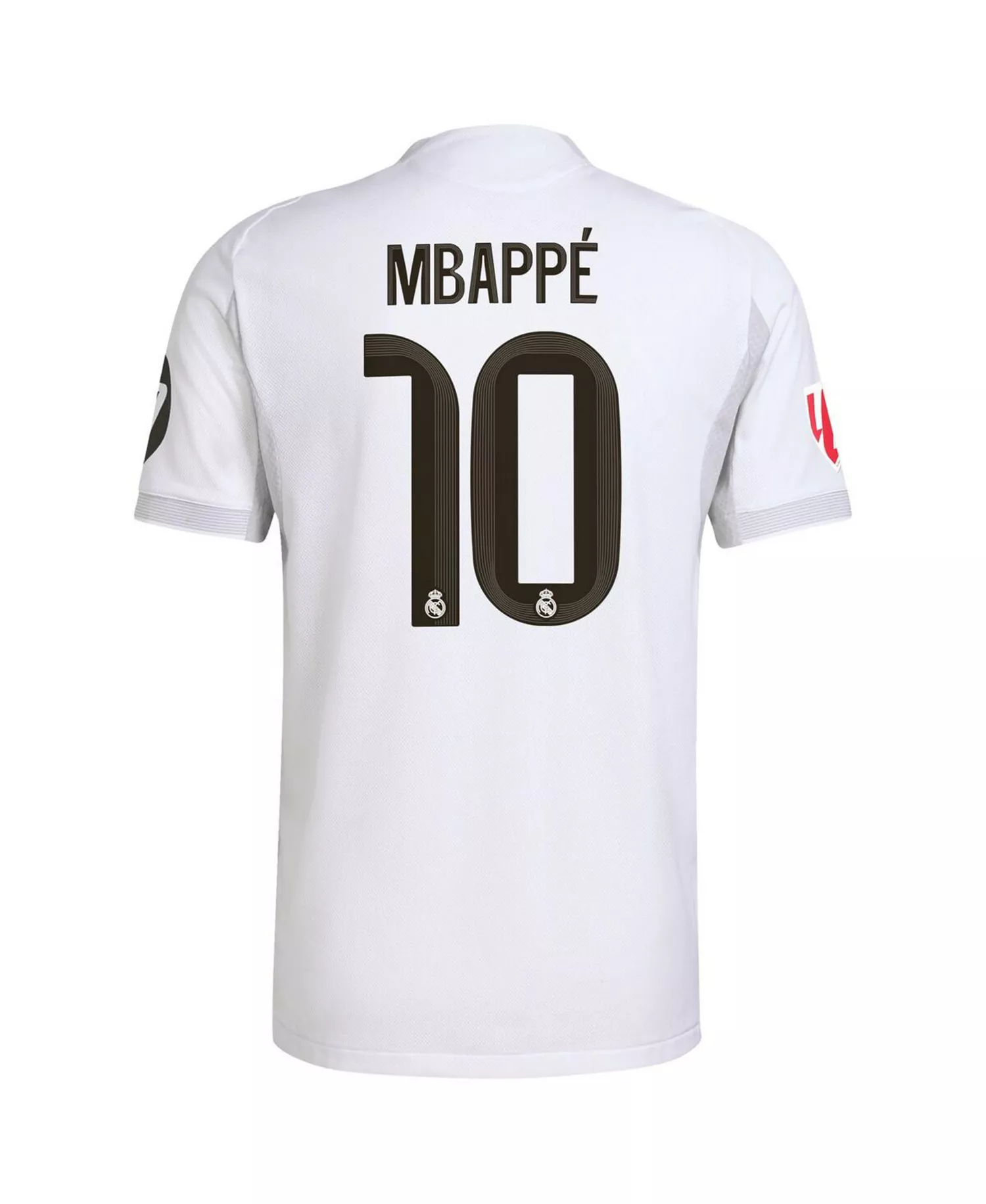 Men's Kylian Mbappé White Real Madrid 2025/26 Home Authentic Player Jersey - White - 2XL