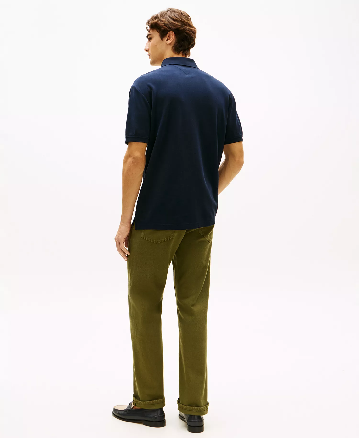 Men's Archive Crest Classic-Fit Polo Shirt - Desert Sky - L