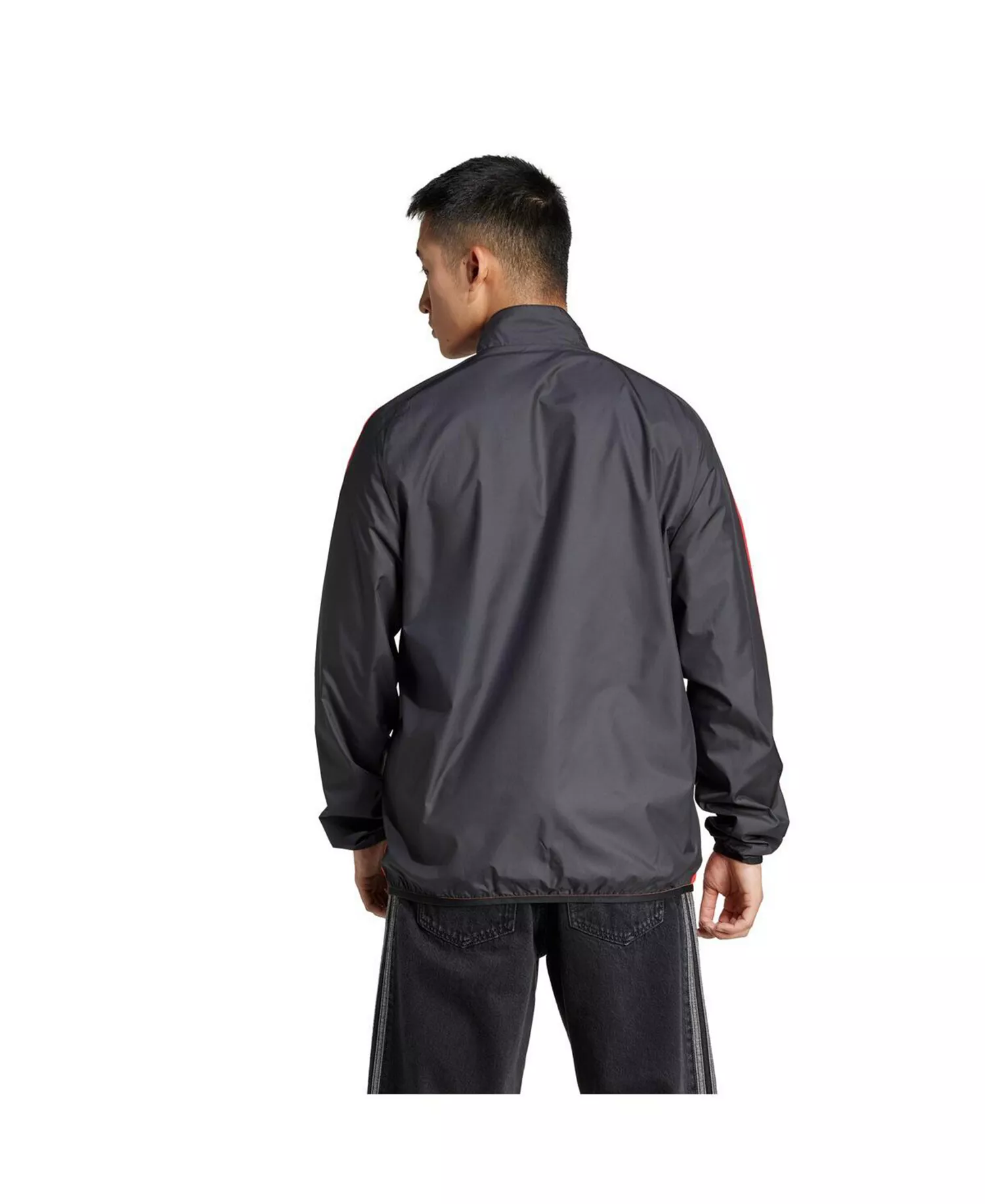 Men's Black/White D.C. United 2025 Anthem Reversible Full-Zip Jacket - Black, White - 2XL
