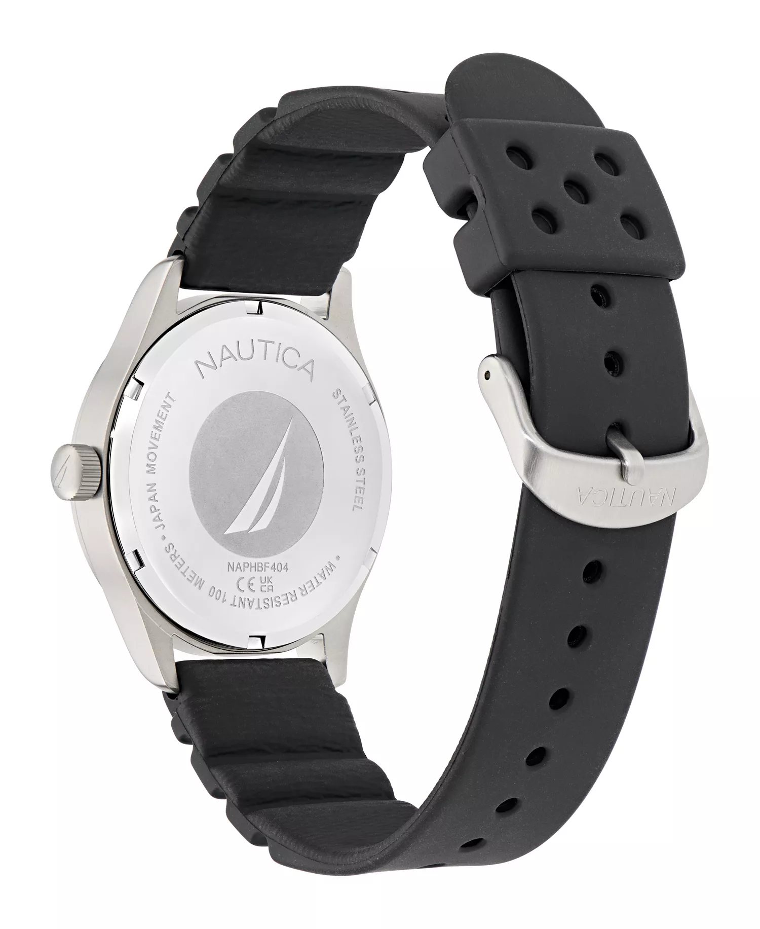 Unisex Analog Black Polyurethane Watch, 42mm - Black - No Size