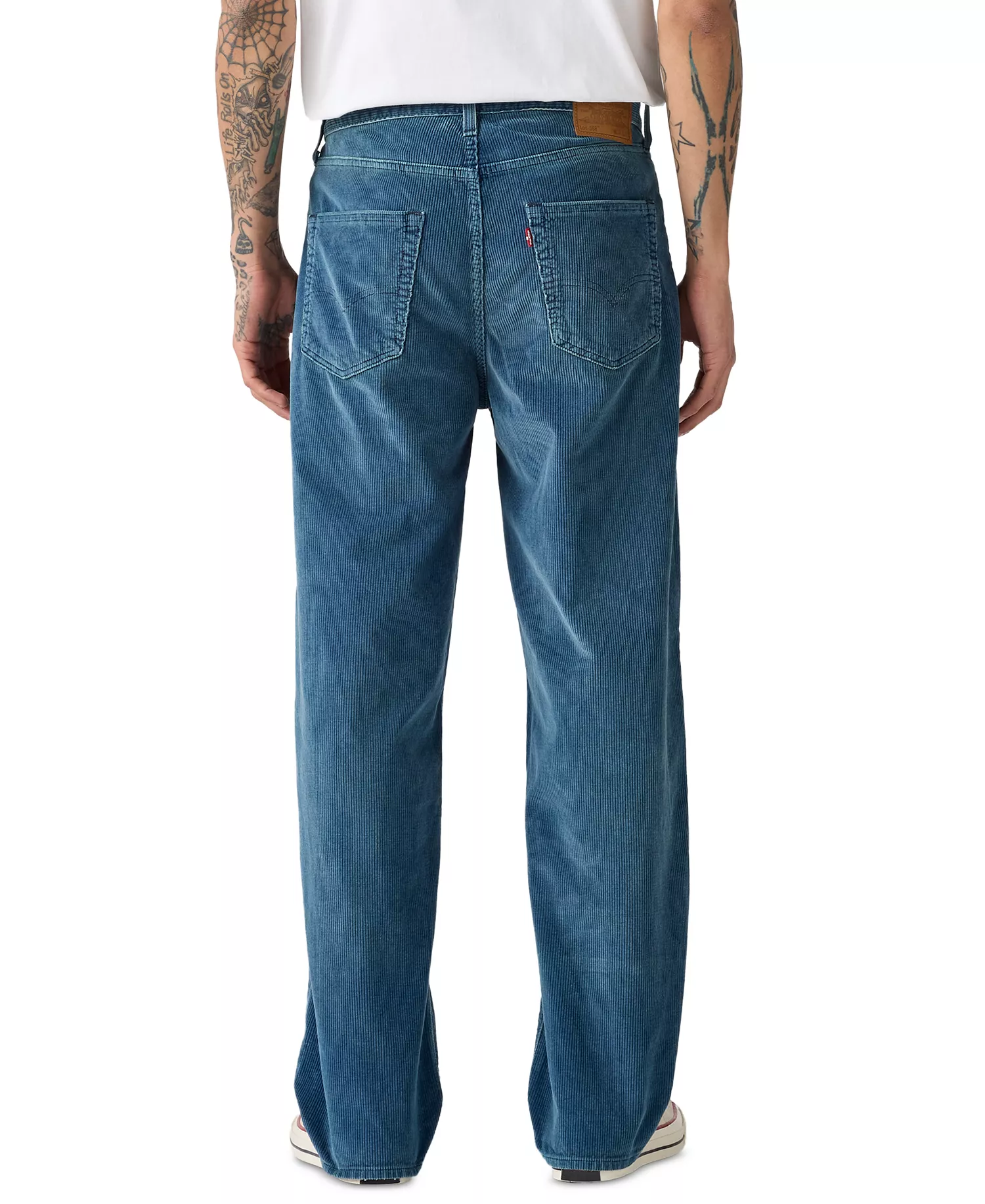 Men's 568 Loose Straight-Leg Jeans - Indigo cord - 32 - 30