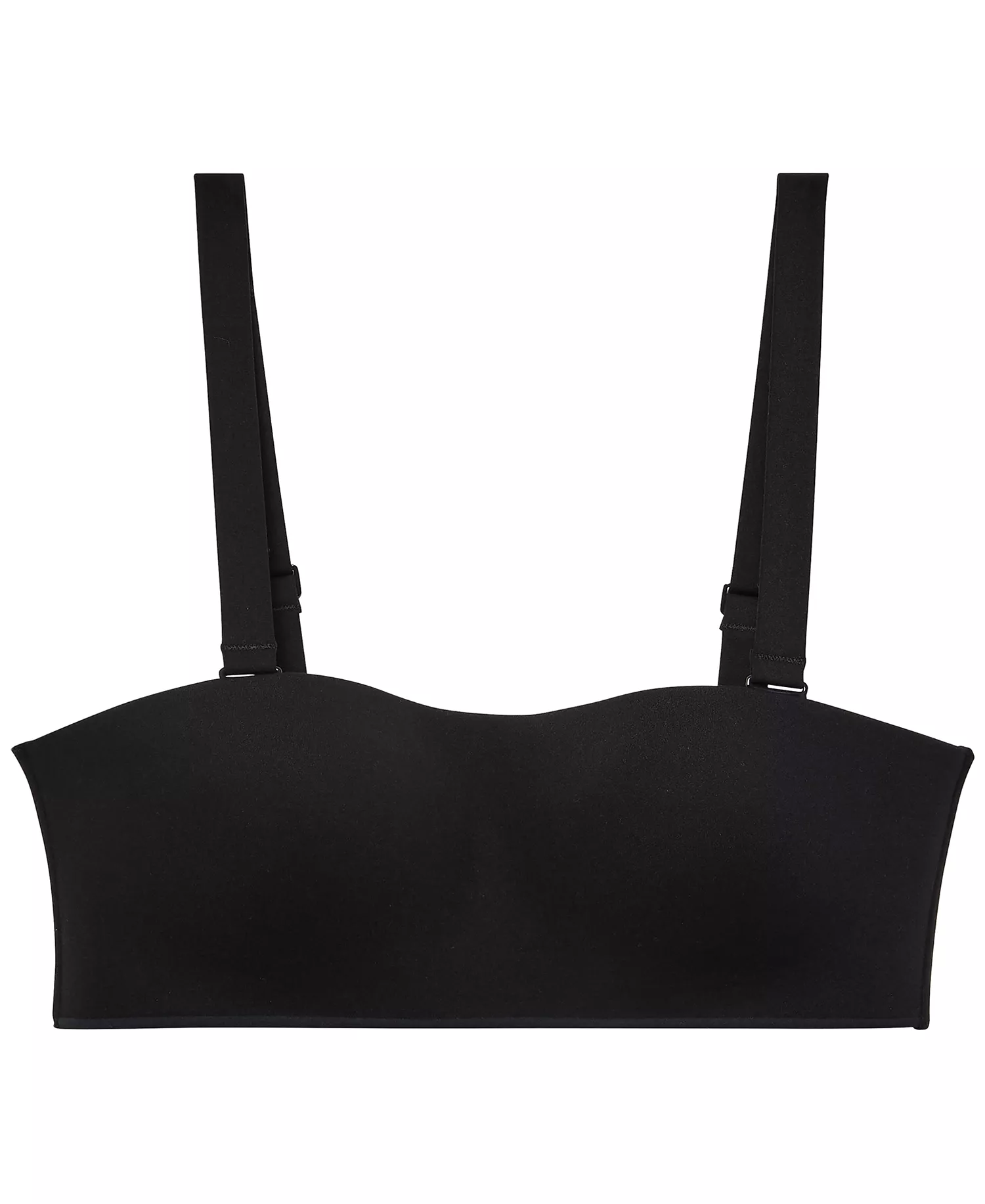 Women's Adapt Bandeau Strapless Bra QF8416 - Black - L