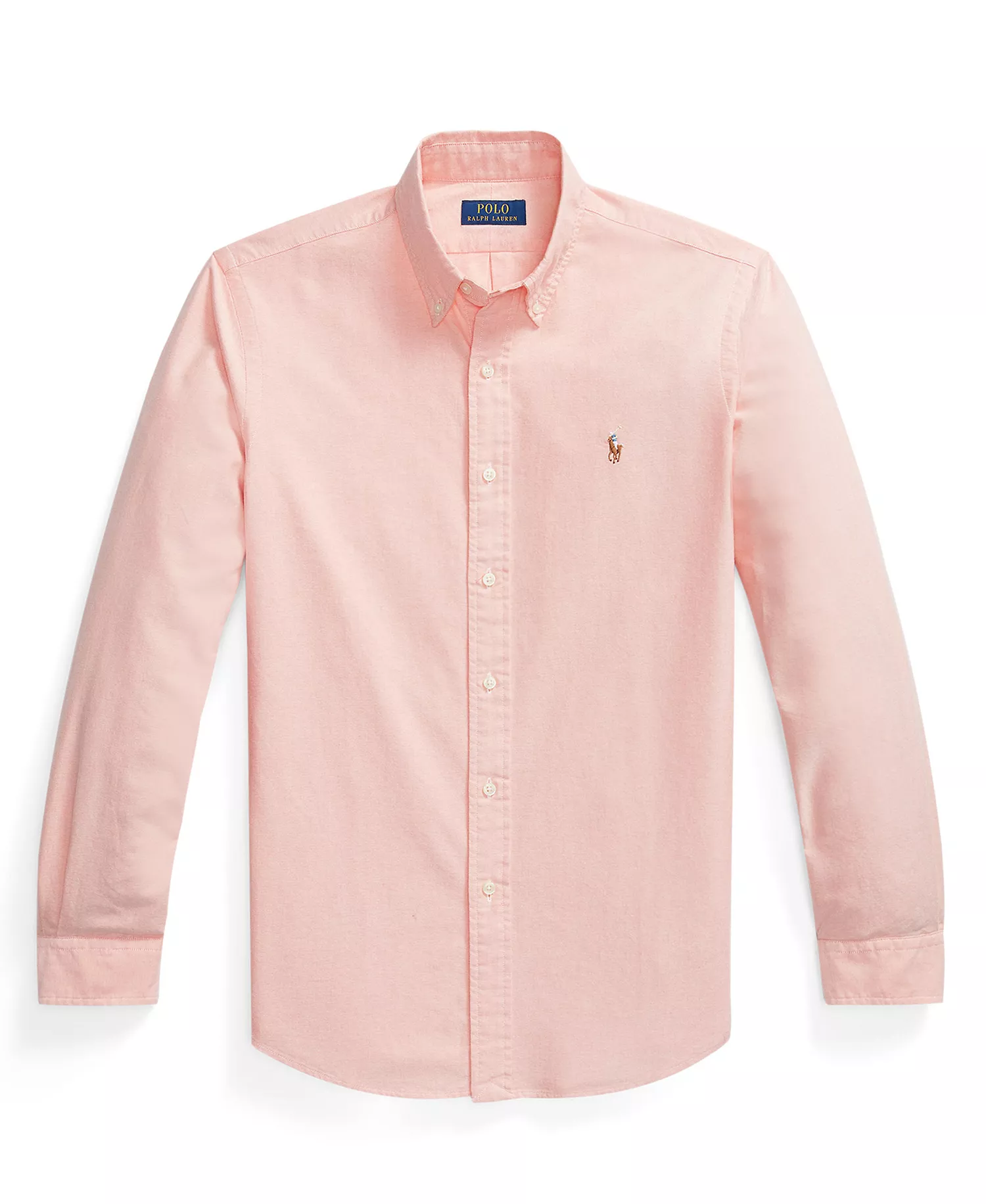 Men's Classic-Fit Iconic Oxford Shirt - Peach - 2XL