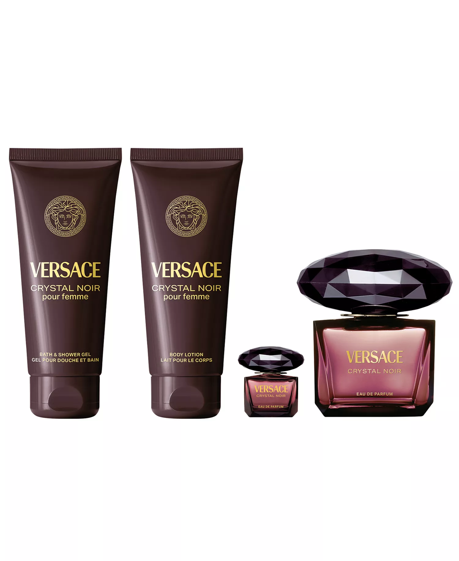 4-Pc. Crystal Noir Eau de Parfum Gift Set - No Color - NO SIZE