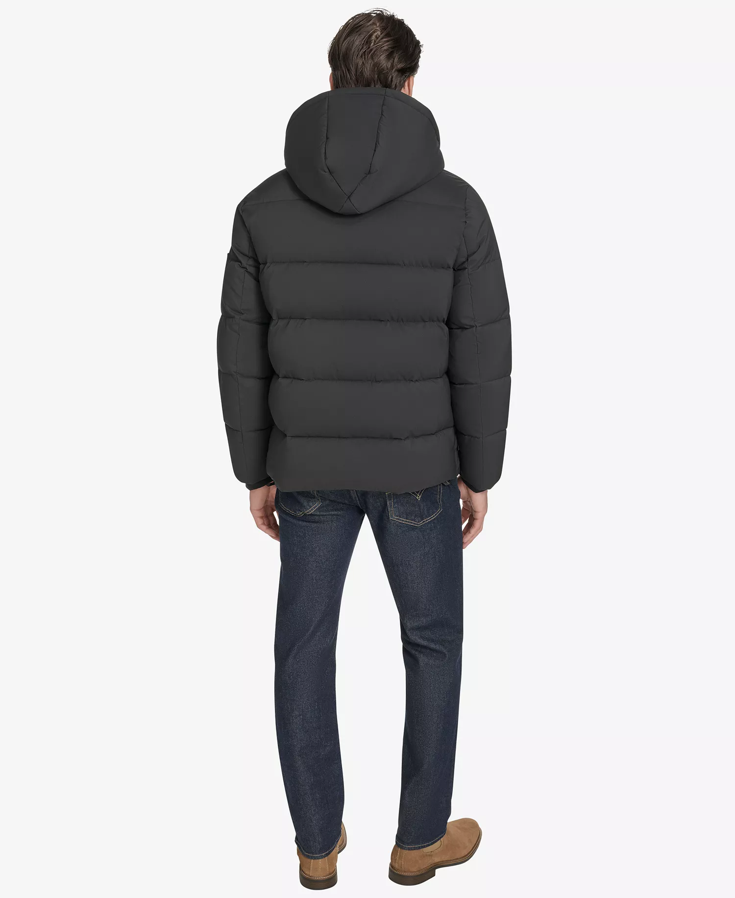 Men's Palmerton Micro Ripstop Puffer Jacket - Black - L