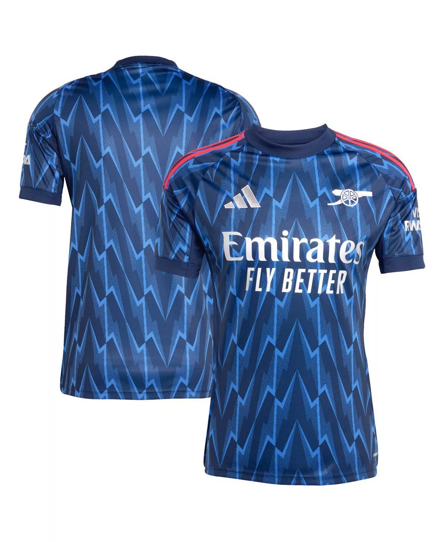 Men's Blue Arsenal 2025/26 Away Replica Jersey - Blue - 2XL