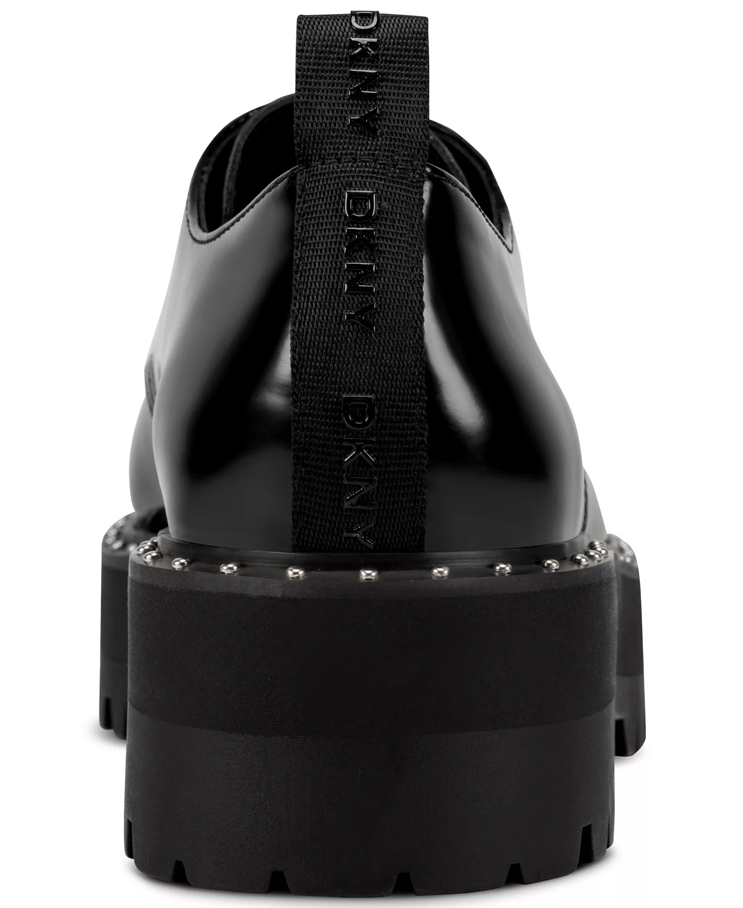 Women's Bexina Lace Up Loafers - Black - 5.5M