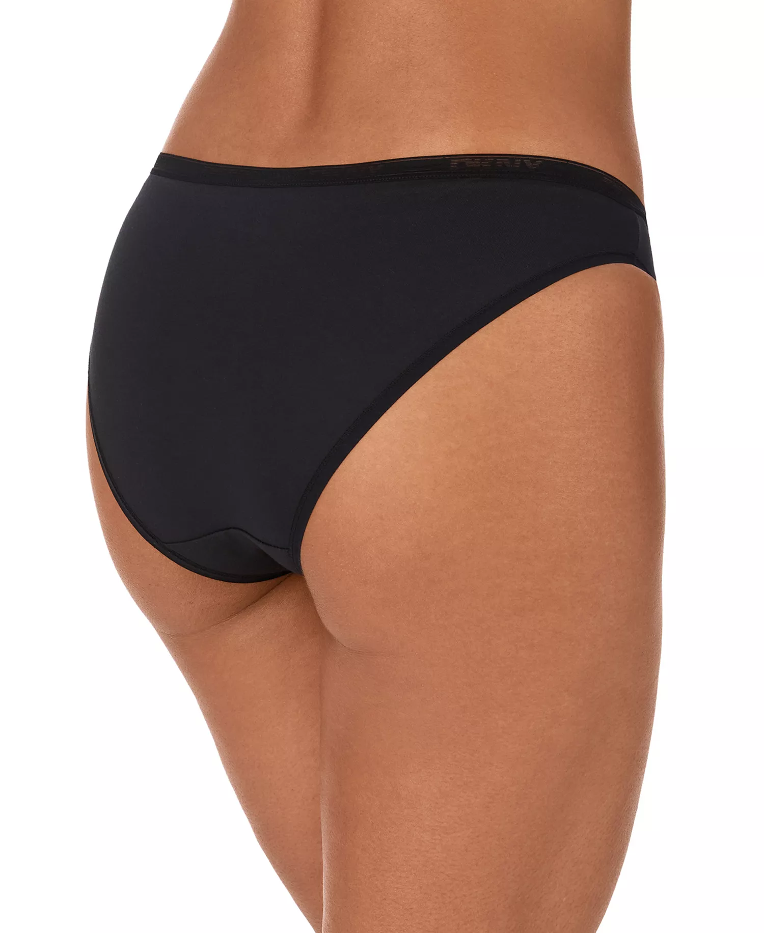 Women's Cotton Bikini Underwear DK8462 - Black - L