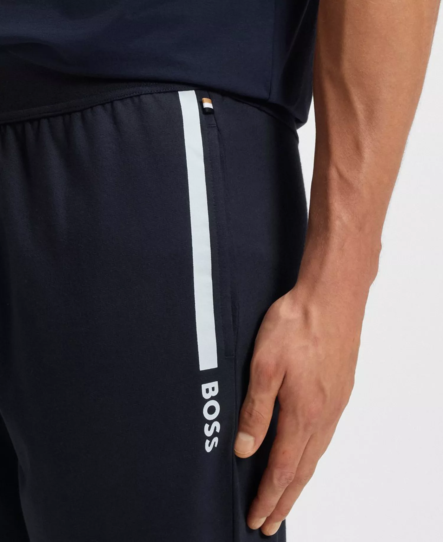 Men's Authentic Drawstring Waistband Pants - Dark Blue - L