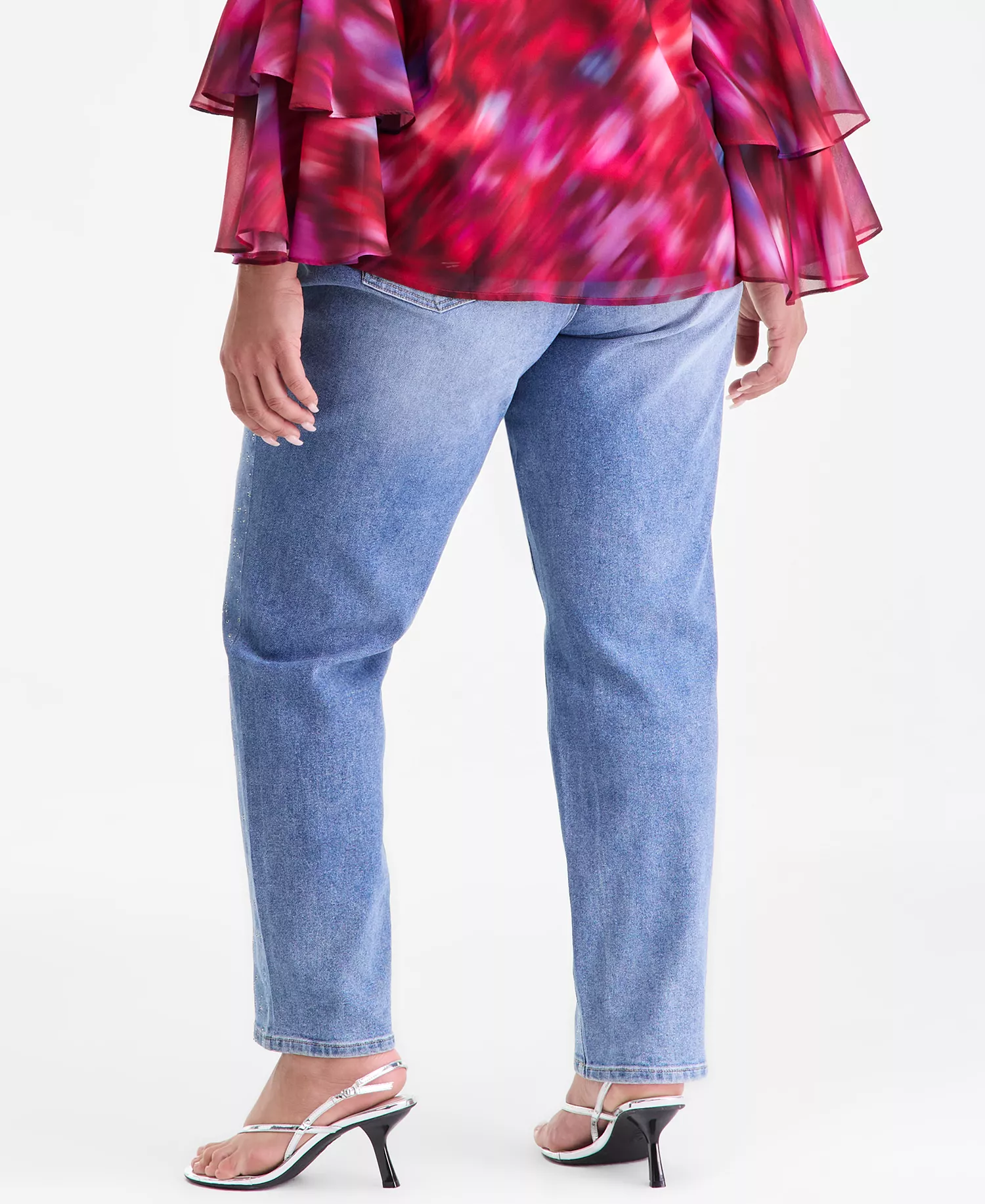 EMBELLISHED STRAIGHT - Medium Embellished - 14W