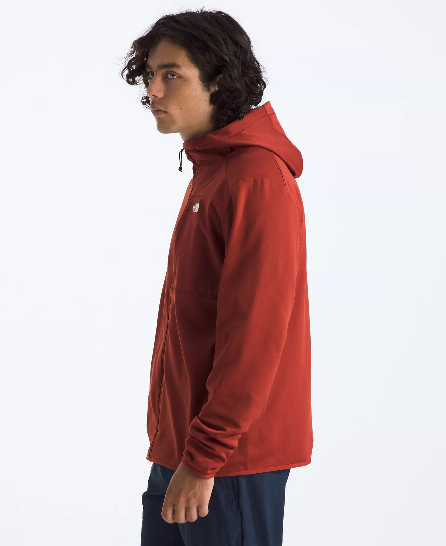 Men's Performance Fleece Full-Zip Hoodie - Iron Clay - 2XL