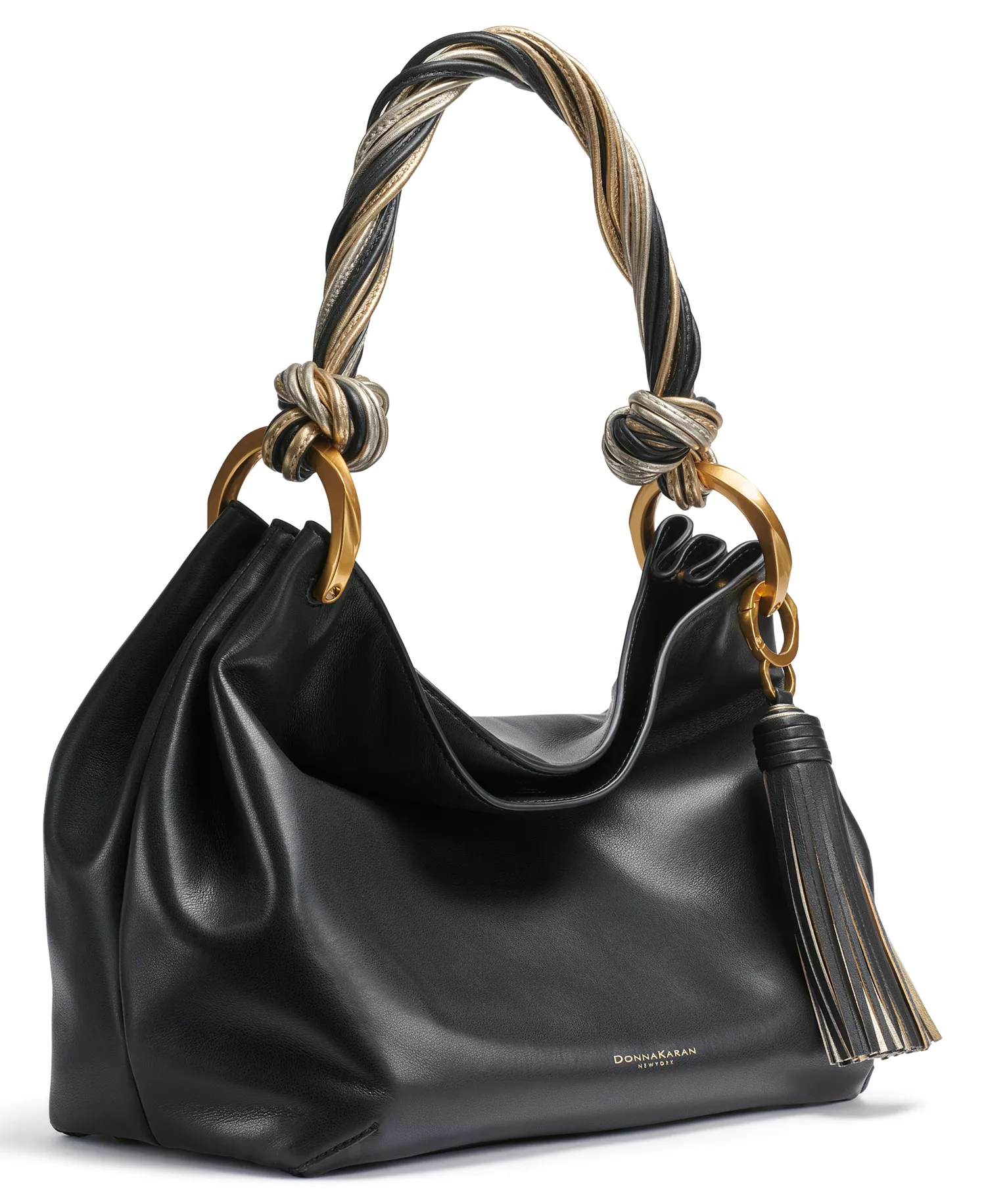 Glenwood Small Shoulder Bag - Black, Gold - NO SIZE