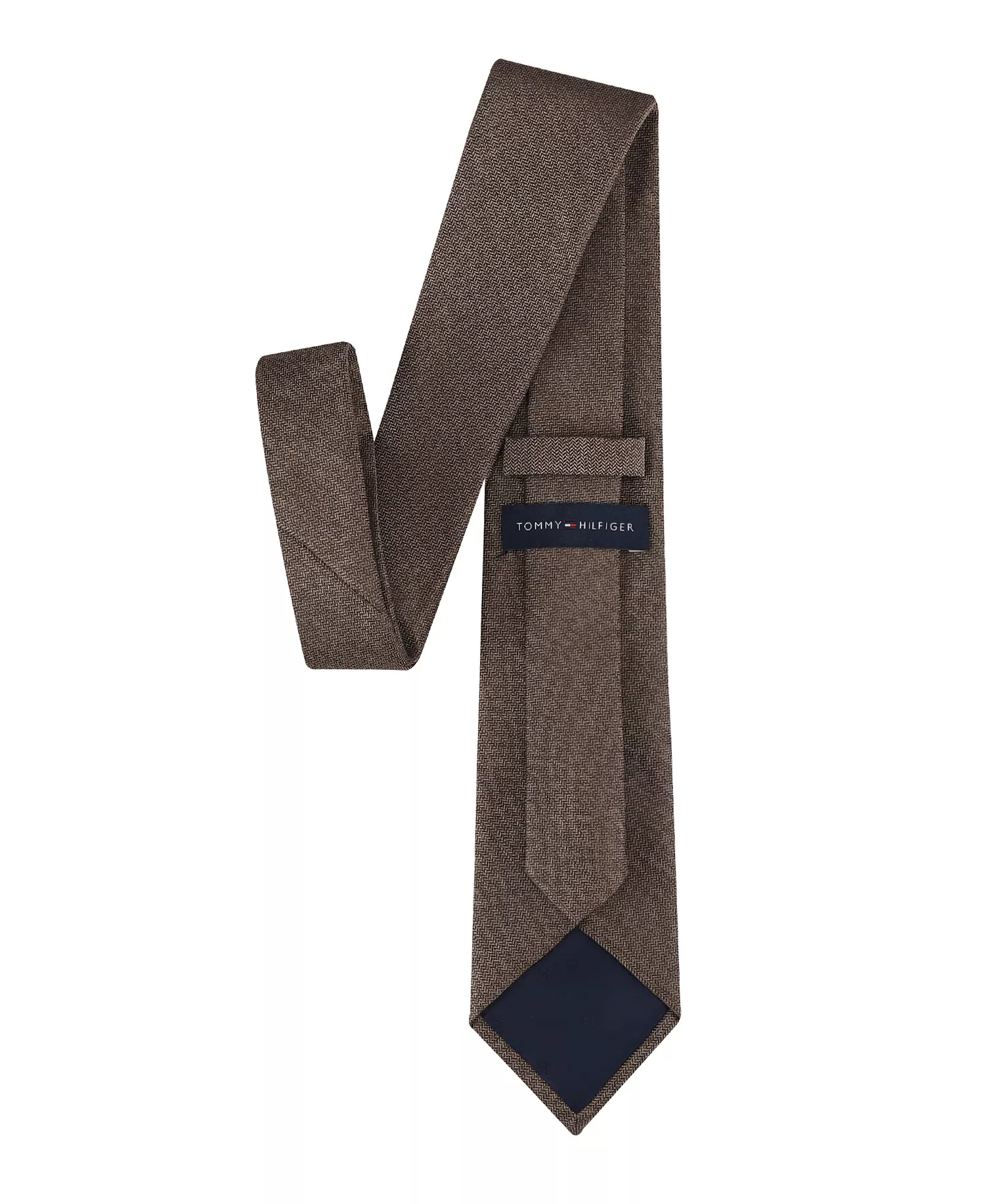 Men's Harlan Seasonal Solid Tie - Brown - ONE SIZE