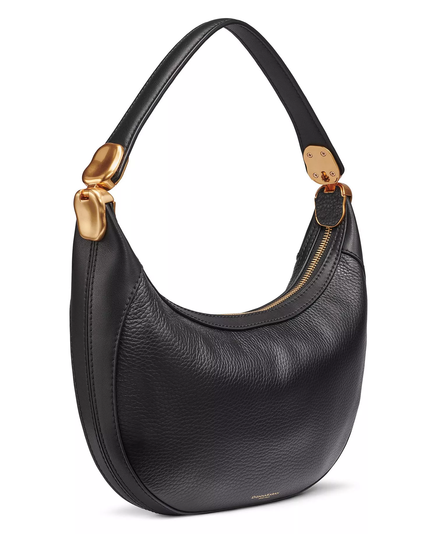 Women's Serge Convertible Shoulder Bag - Black, Gold - ONE SIZE