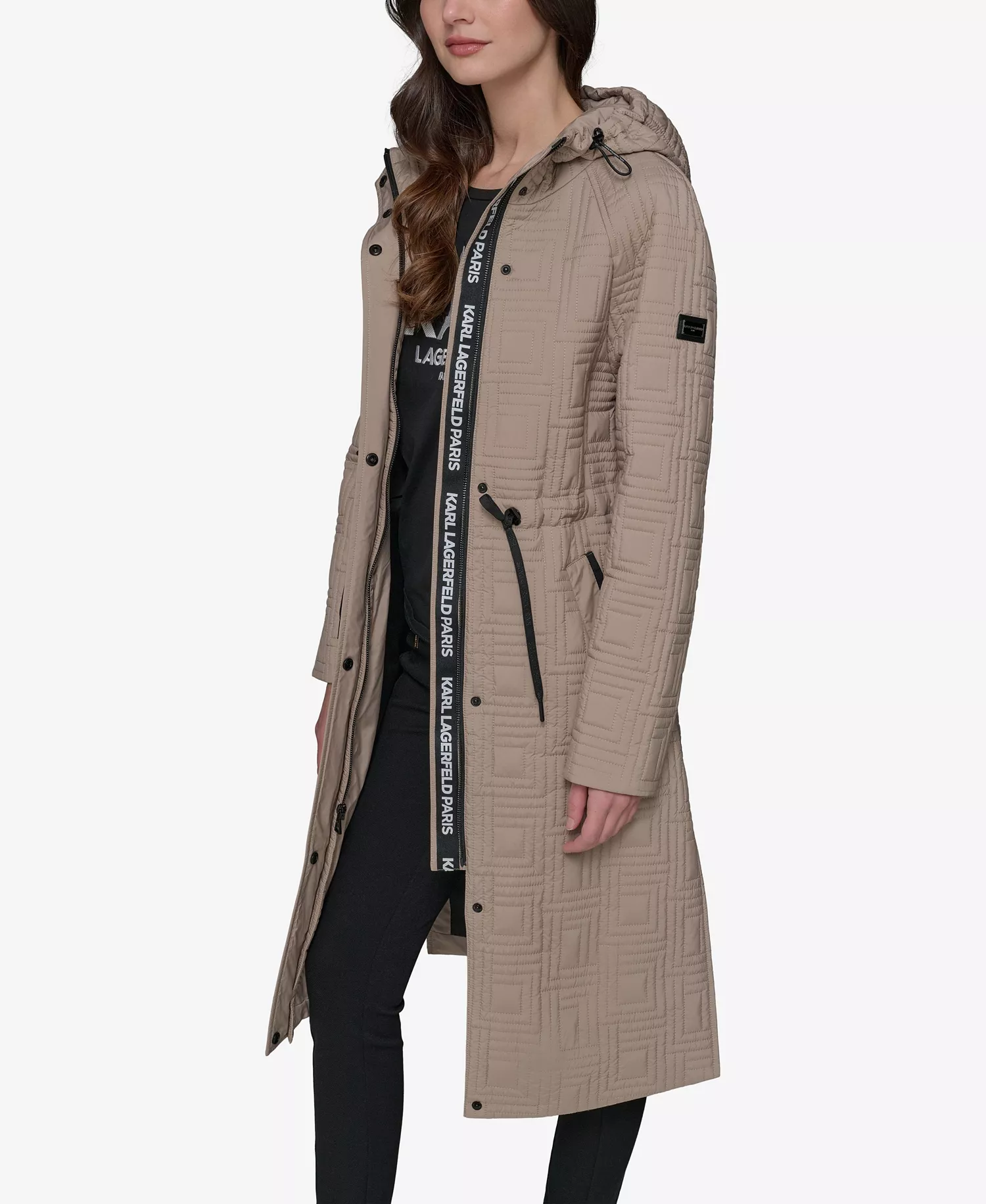 Women's Quilted Anorak - Sand - L