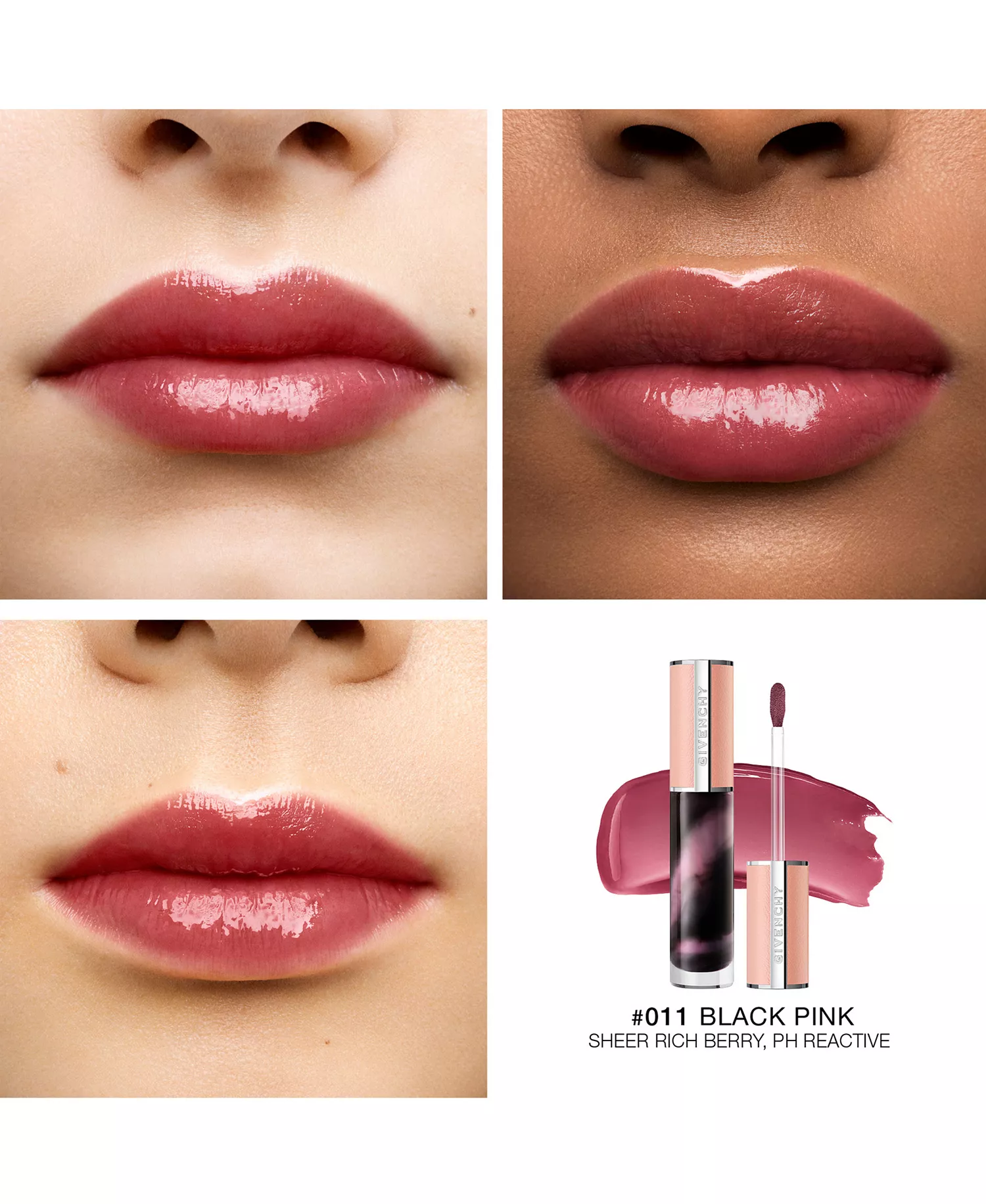 2-Pc. Limited Edition Rose Perfecto Tinted Liquid Balm Duo Set - 001 Pink Irresistible and 011 Black Pink - NO SIZE