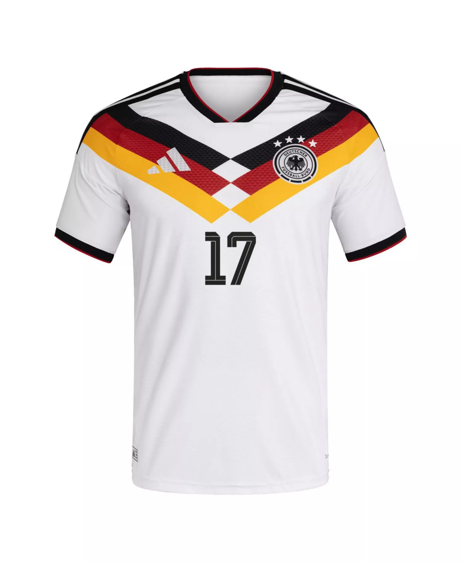 Men's Florian Wirtz White Germany National Team 2026 Home Authentic Jersey - White - 2XL