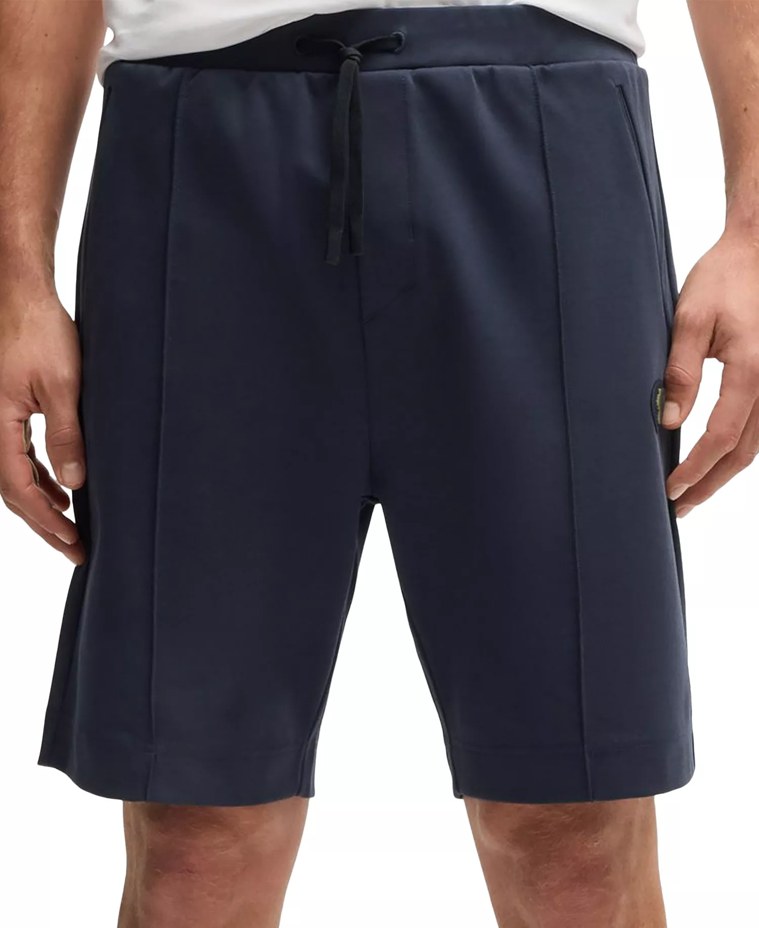Men's Double B Monogram Shorts - Dark Blue - L