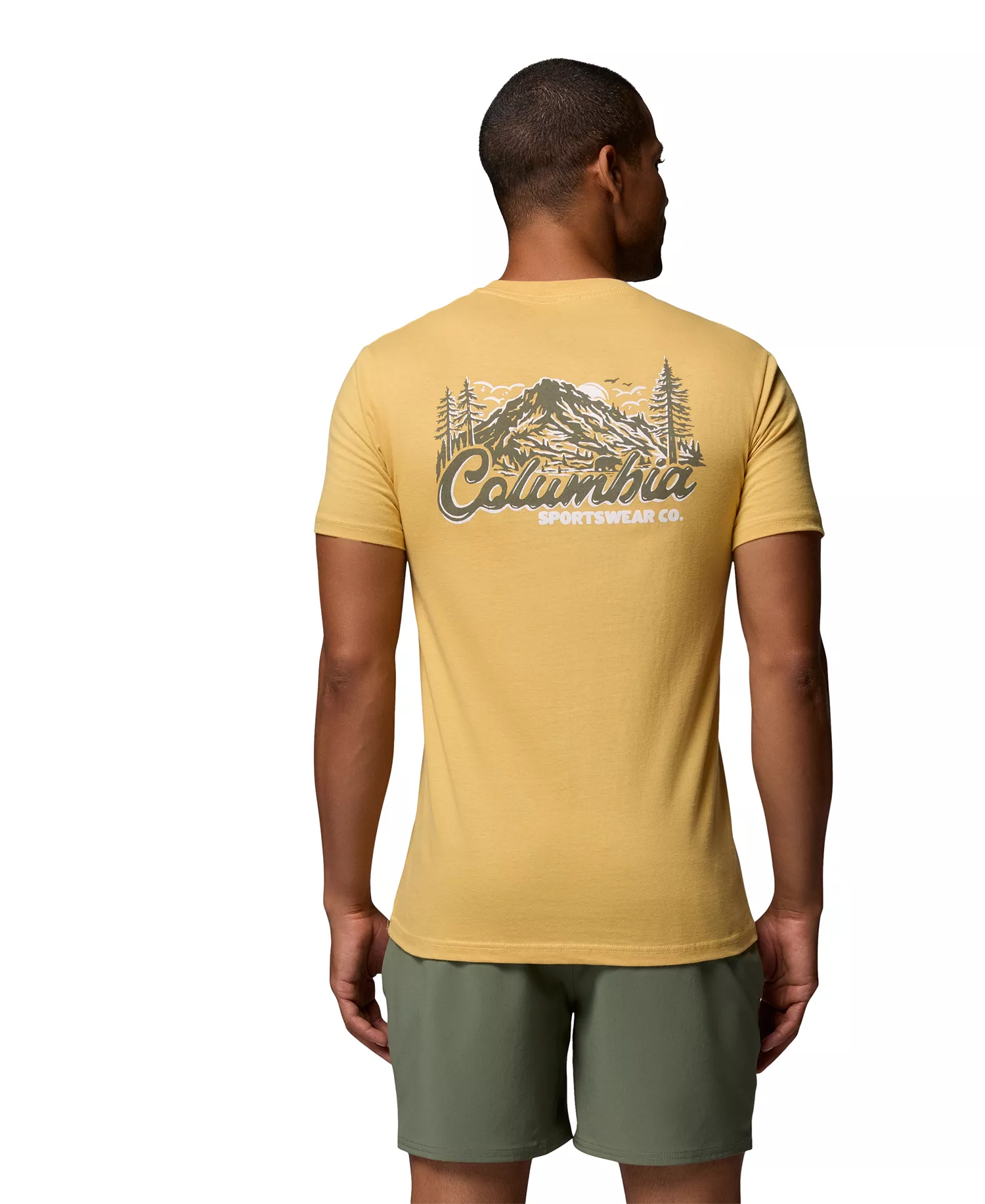Men's Roamin Graphic T-Shirt - Mustard - L