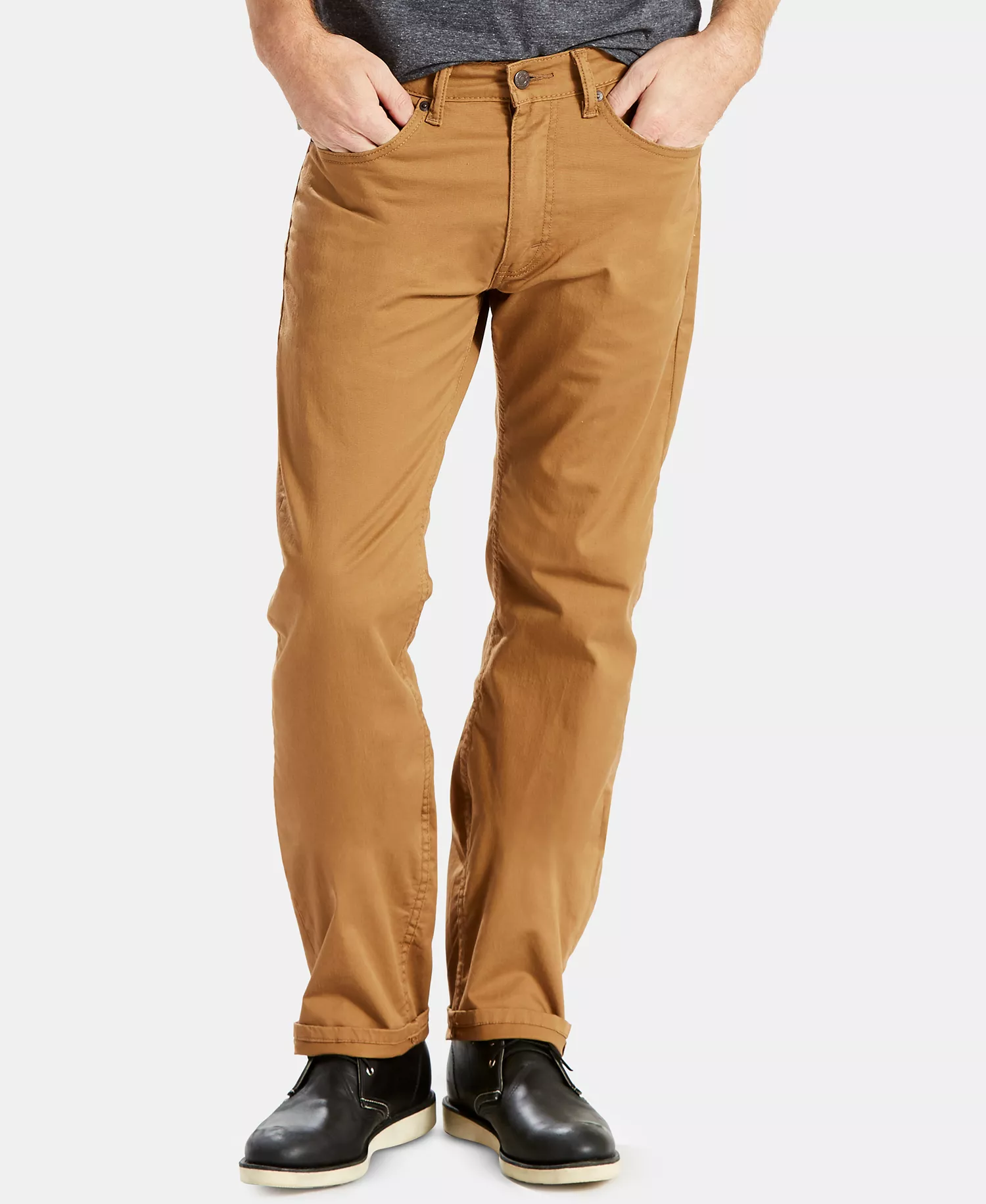 Men's 505™ Regular Fit Slub Twill Stretch Jeans - Caraway - 29 - 29