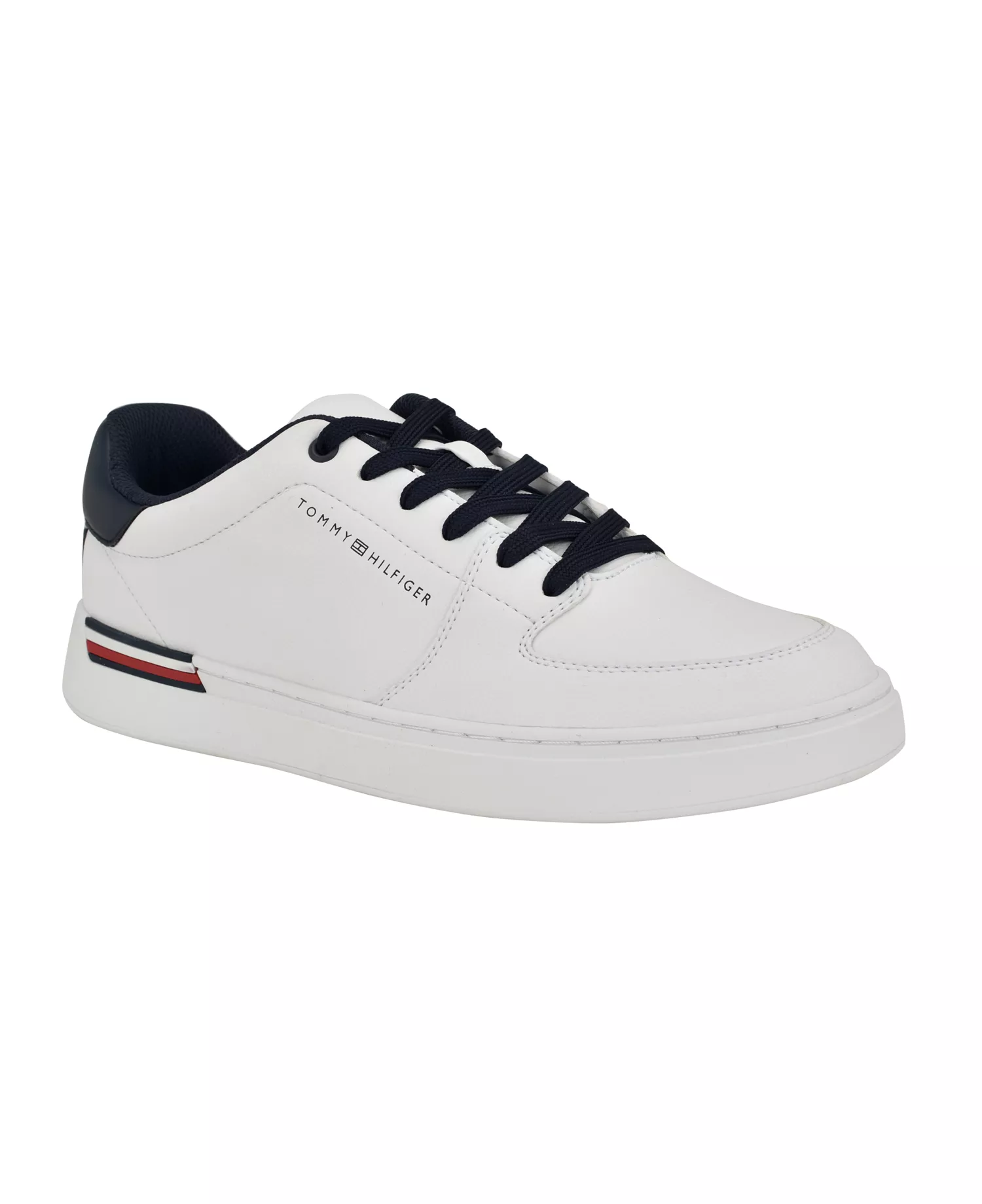 Men's Jorian Fashion Lace Up Sneakers - White/navy - 11.5M