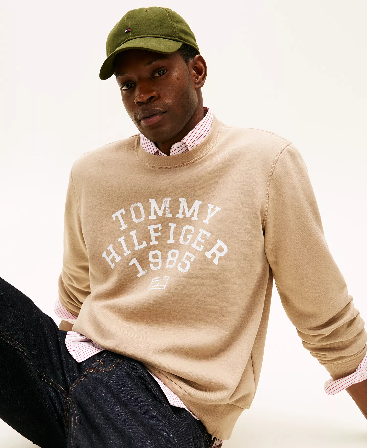 Men's Arch Long-Sleeve Sweatshirt - Coastal Taupe - L