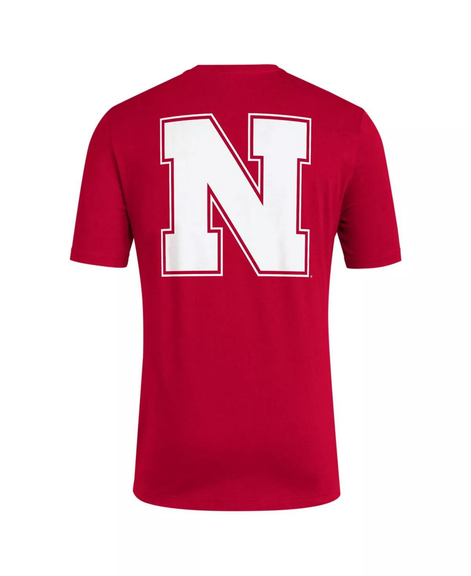 Men's Scarlet Nebraska Huskers Reverse Retro Baseball 2 Hit T-Shirt - Scarlet - L
