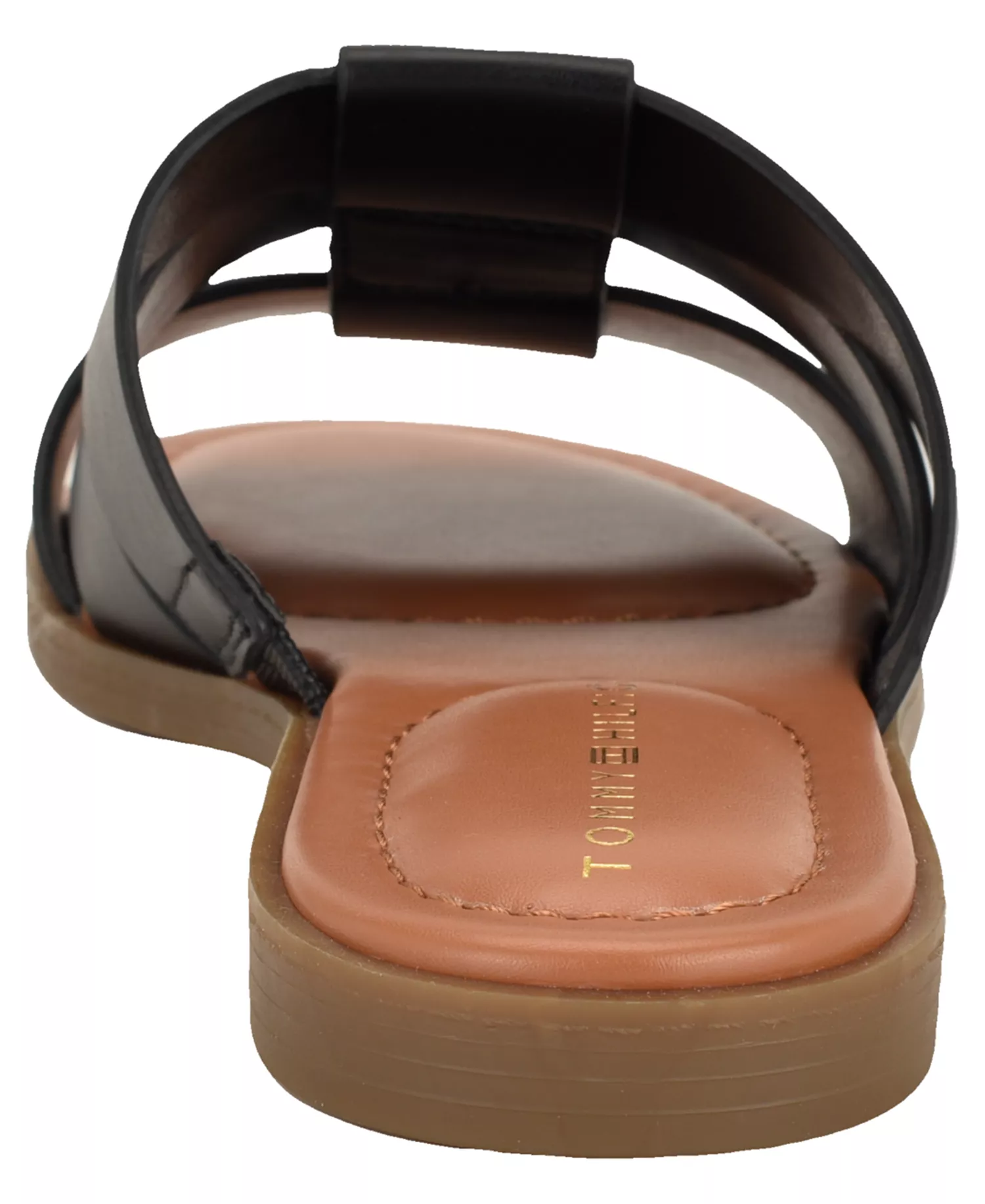 Women's Moden Slide-On Flat Sandal - Black - 10M