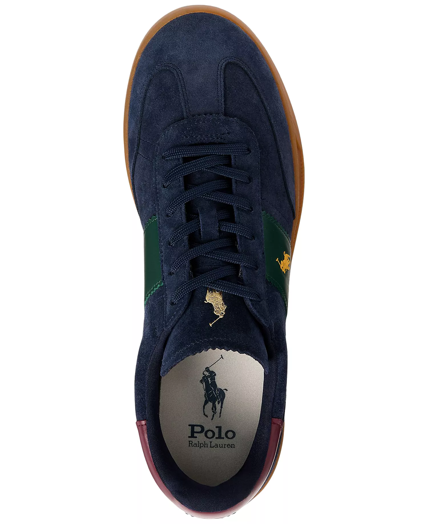 Men's Heritage Aera Suede Sneakers - Navy/wine/forest - 10