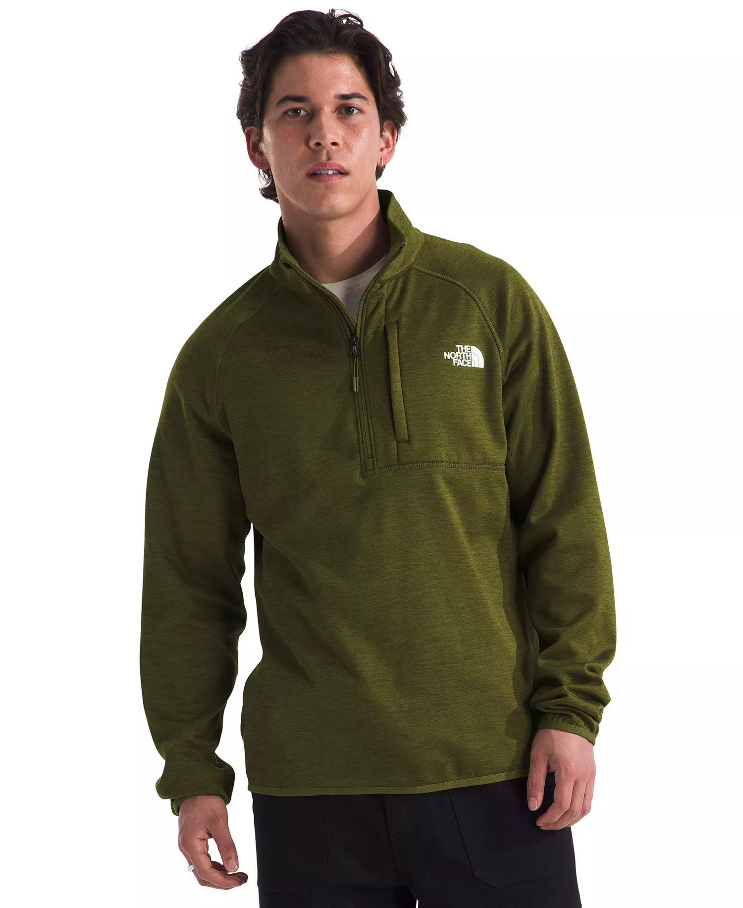 Men's Canyonlands Half-Zip Fleece Jacket - Forest olive heather - 2XL